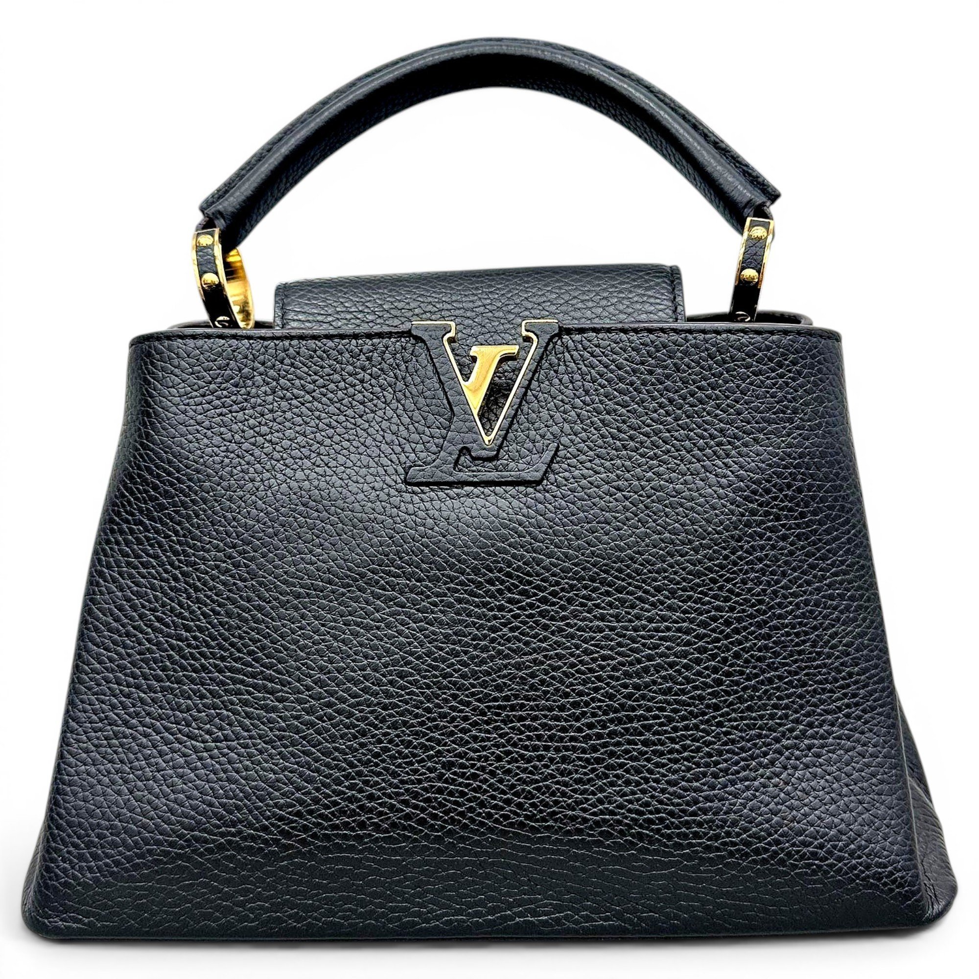 Capucines leather handbag