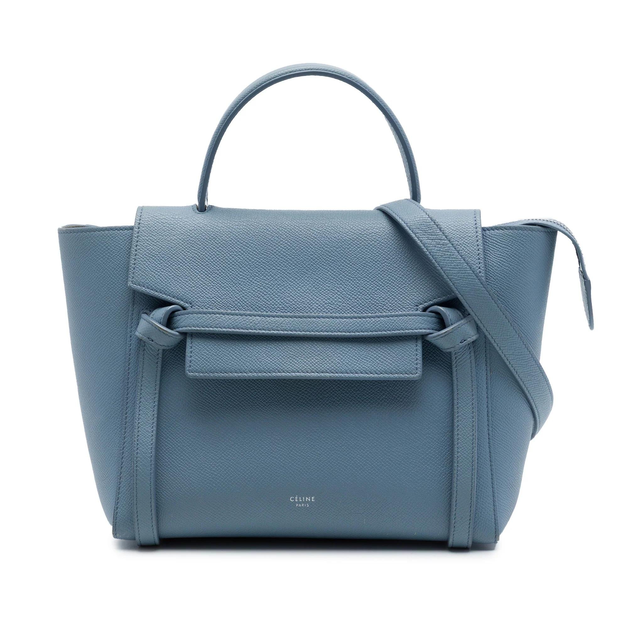 Belt pony-style calfskin handbag
