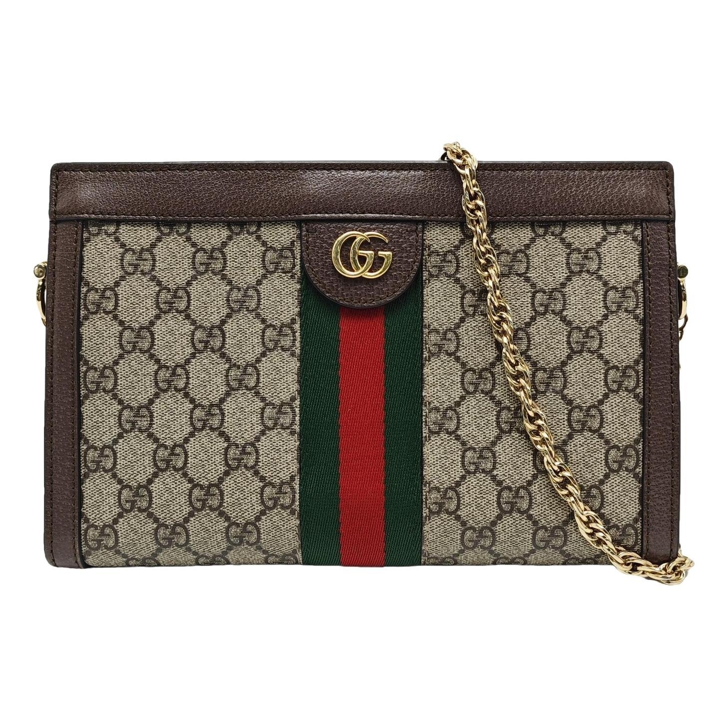 Ophidia leather handbag