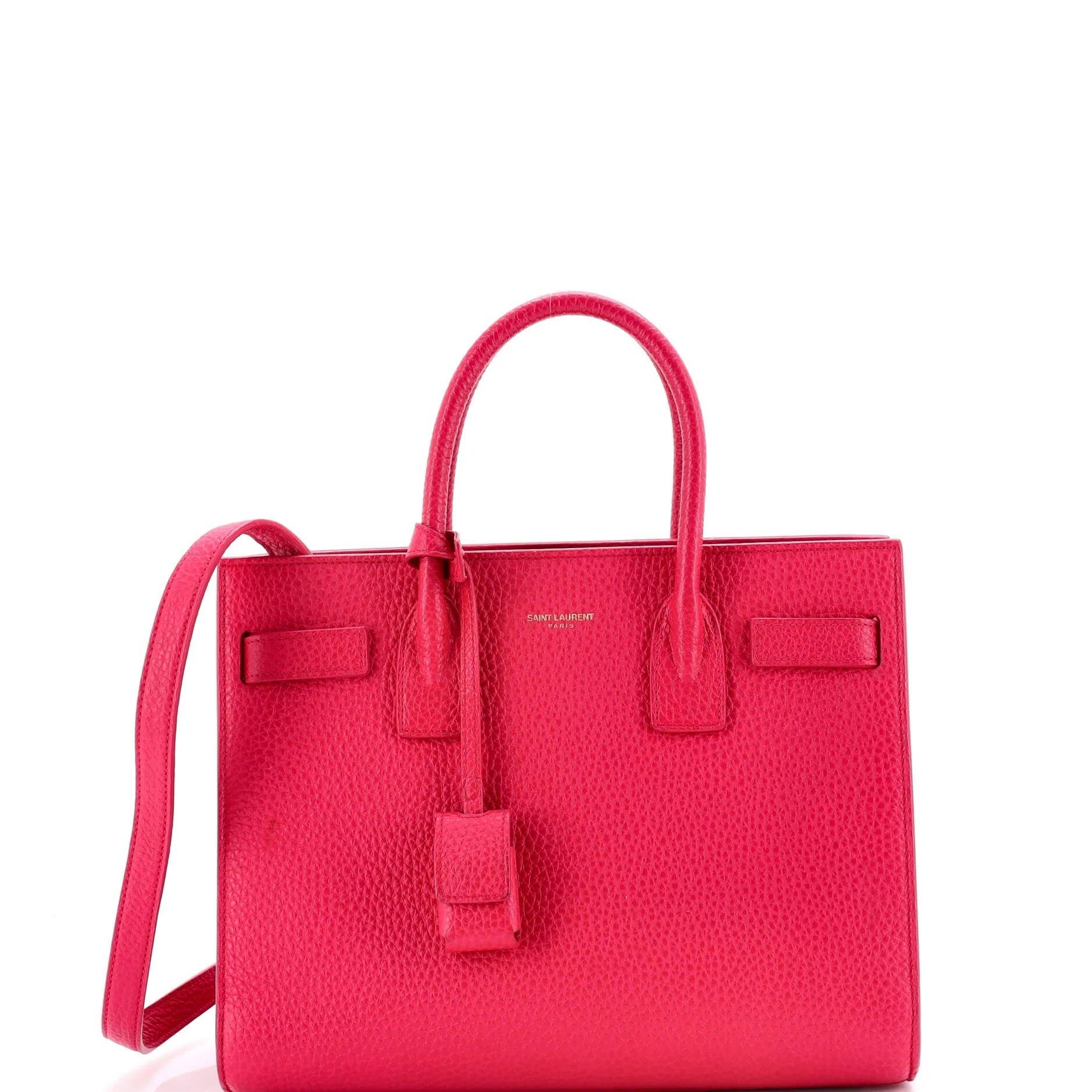 Leather tote