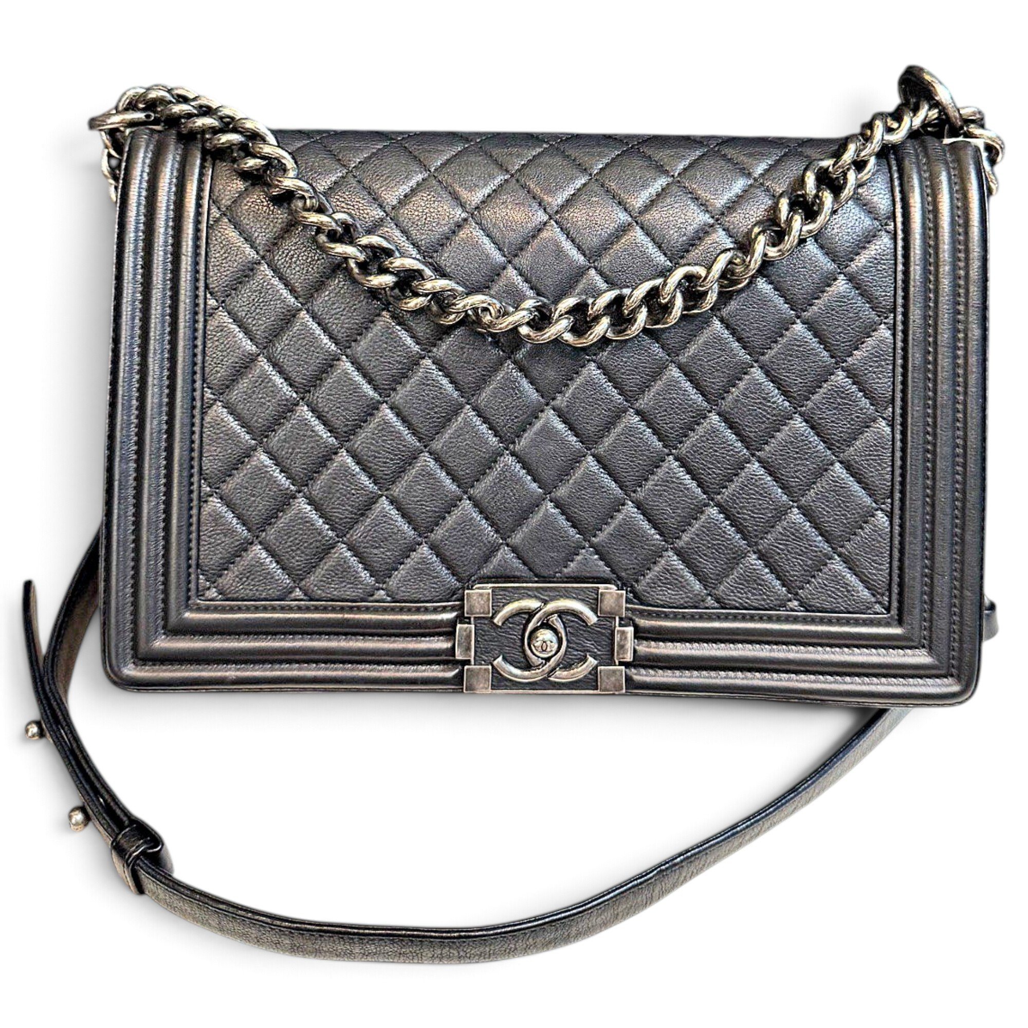 Boy leather handbag