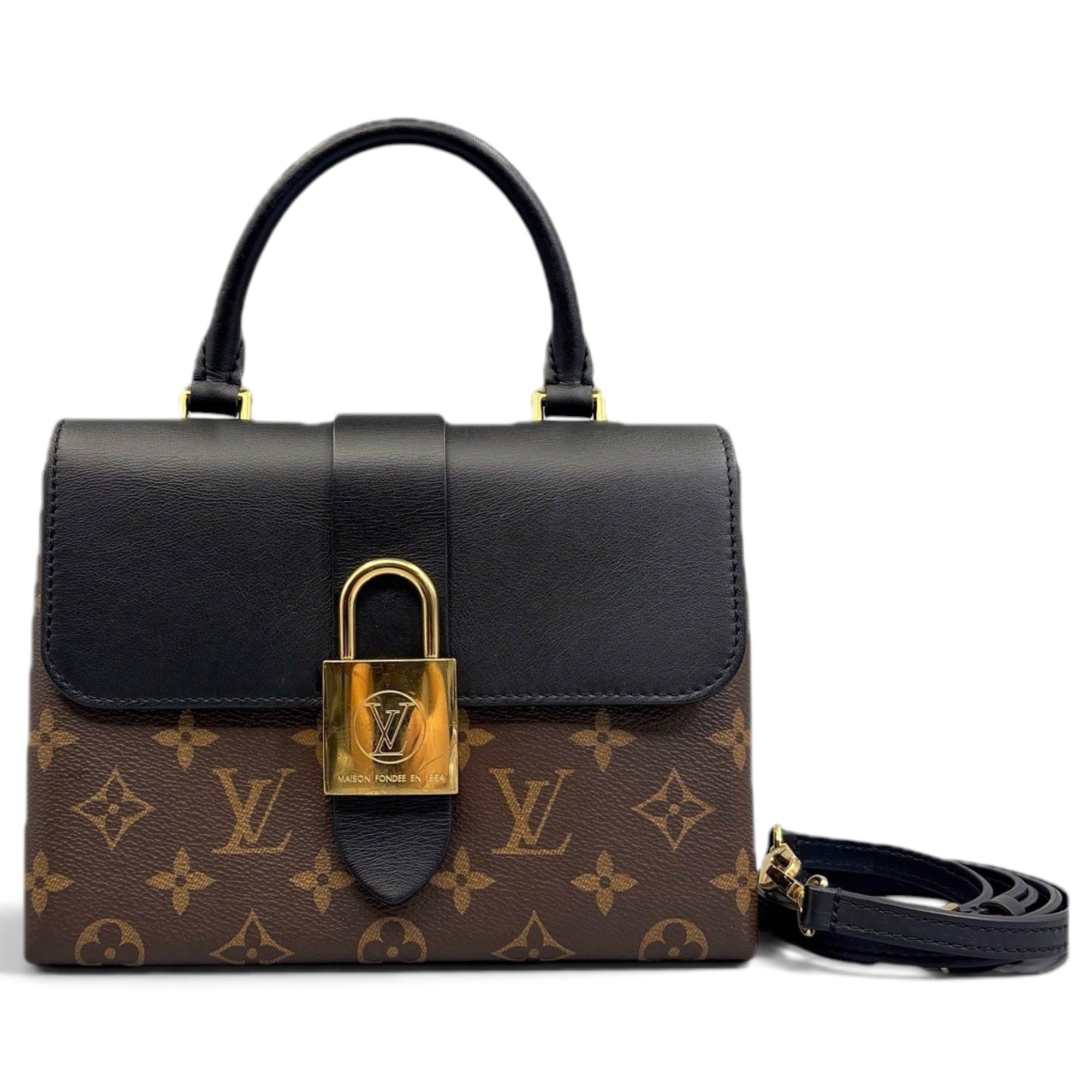 Locky BB leather handbag