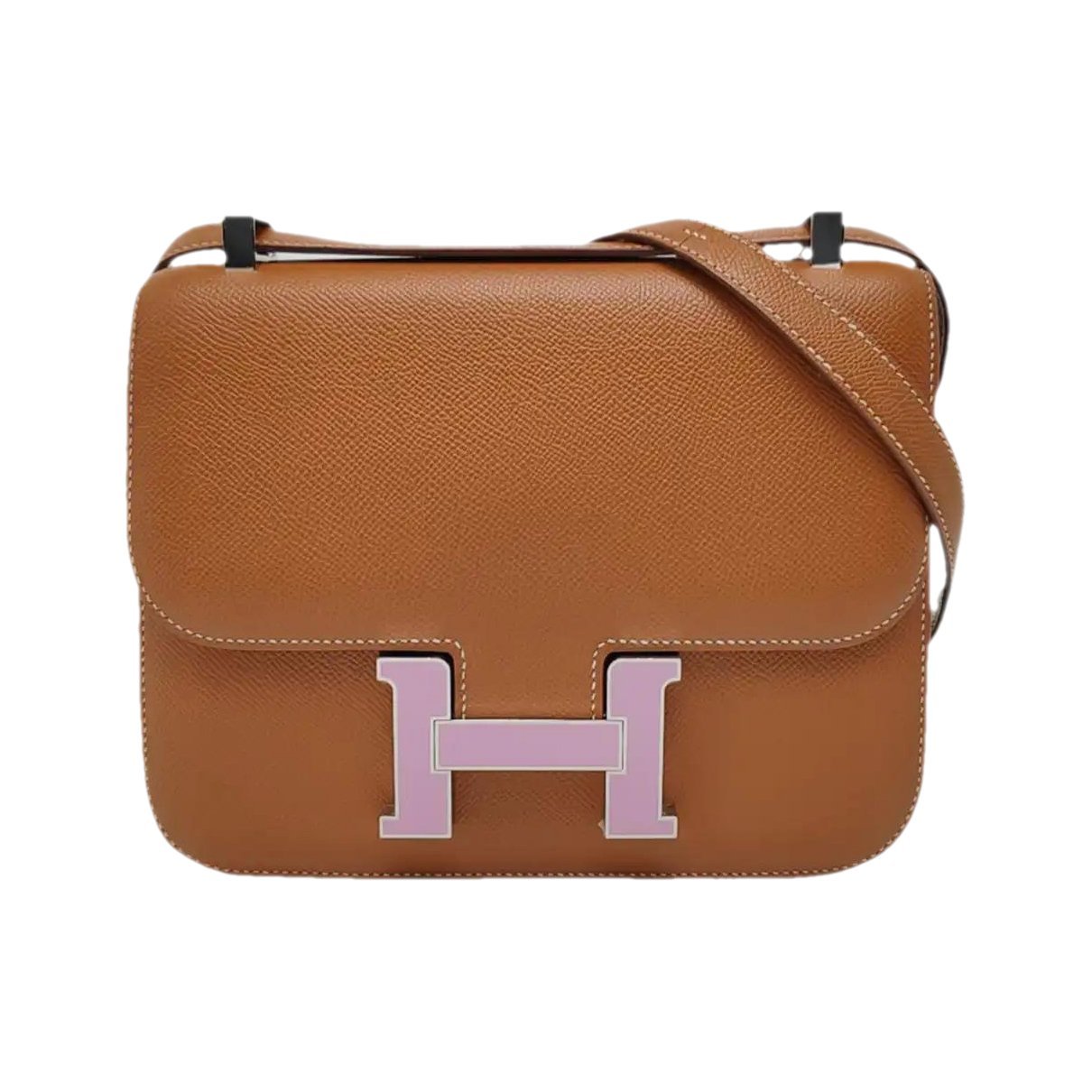 Constance leather crossbody bag