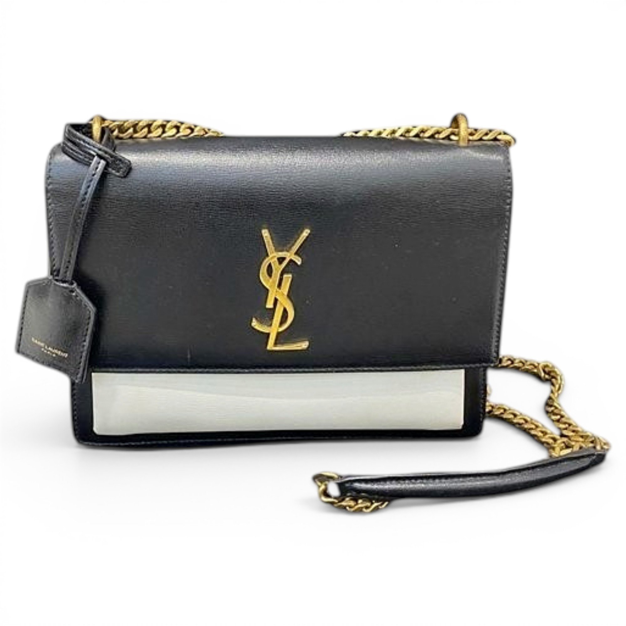Sunset leather handbag