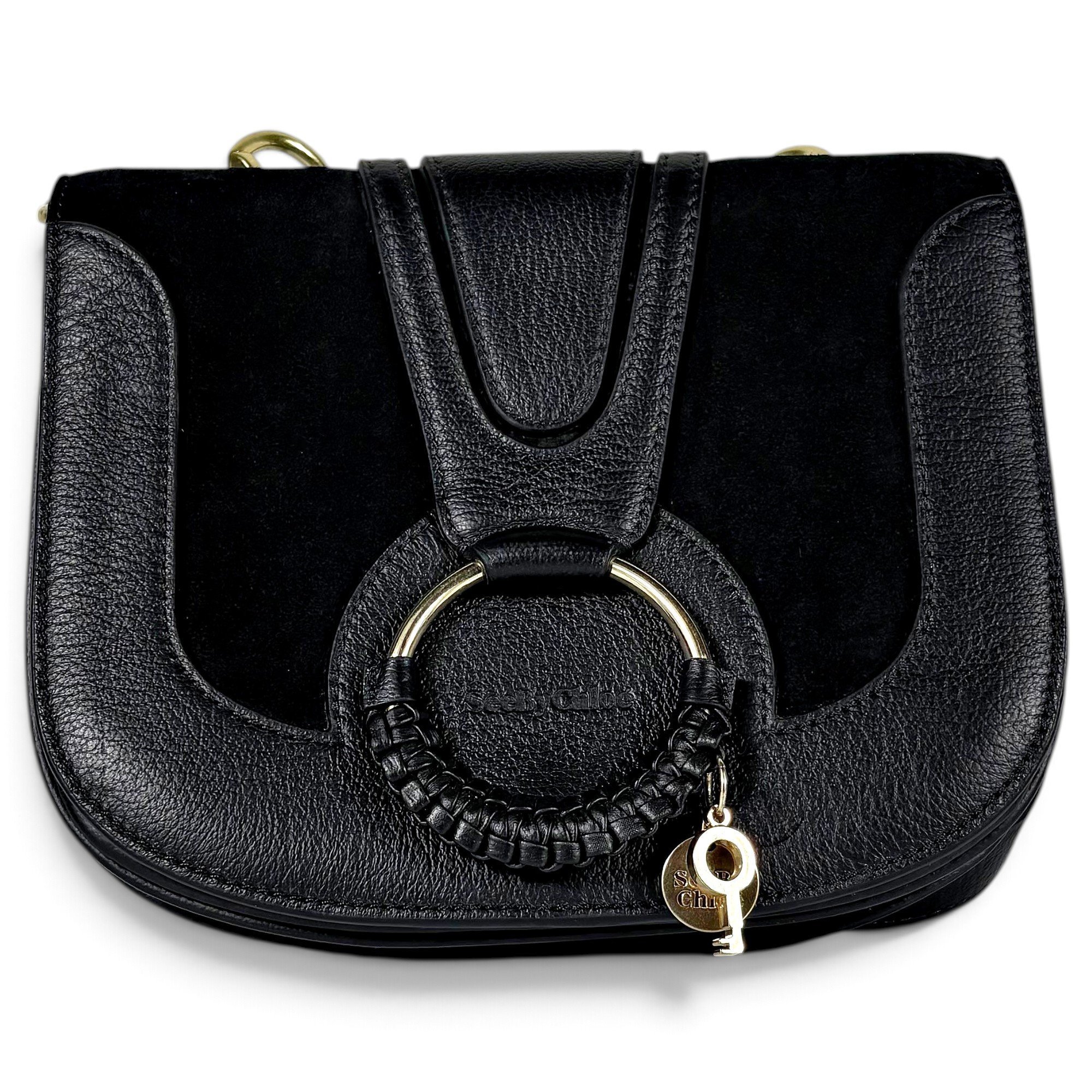 Leather crossbody bag