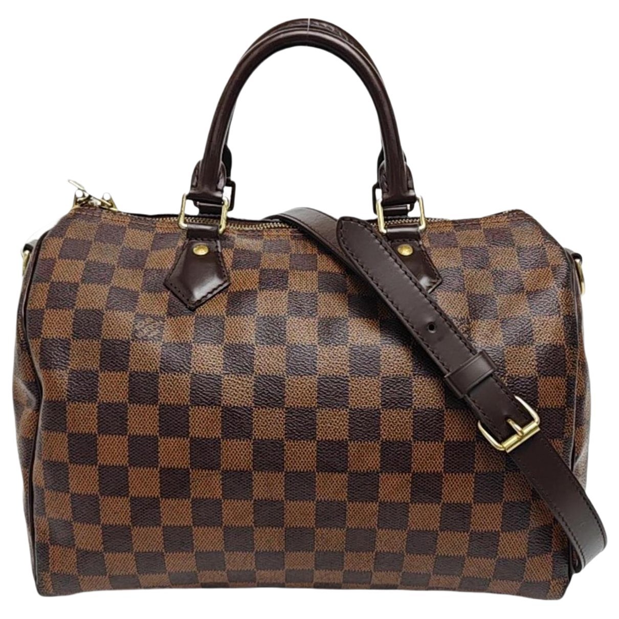 Nano Speedy / Mini HL leather handbag