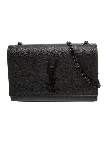 Leather Kate Monogram Bag