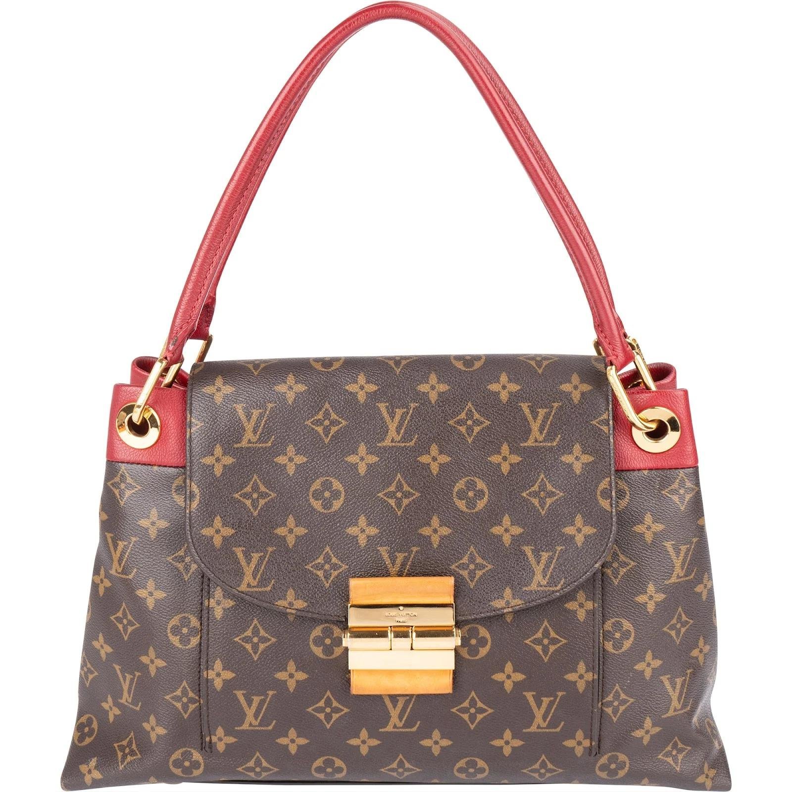 Olympe leather handbag