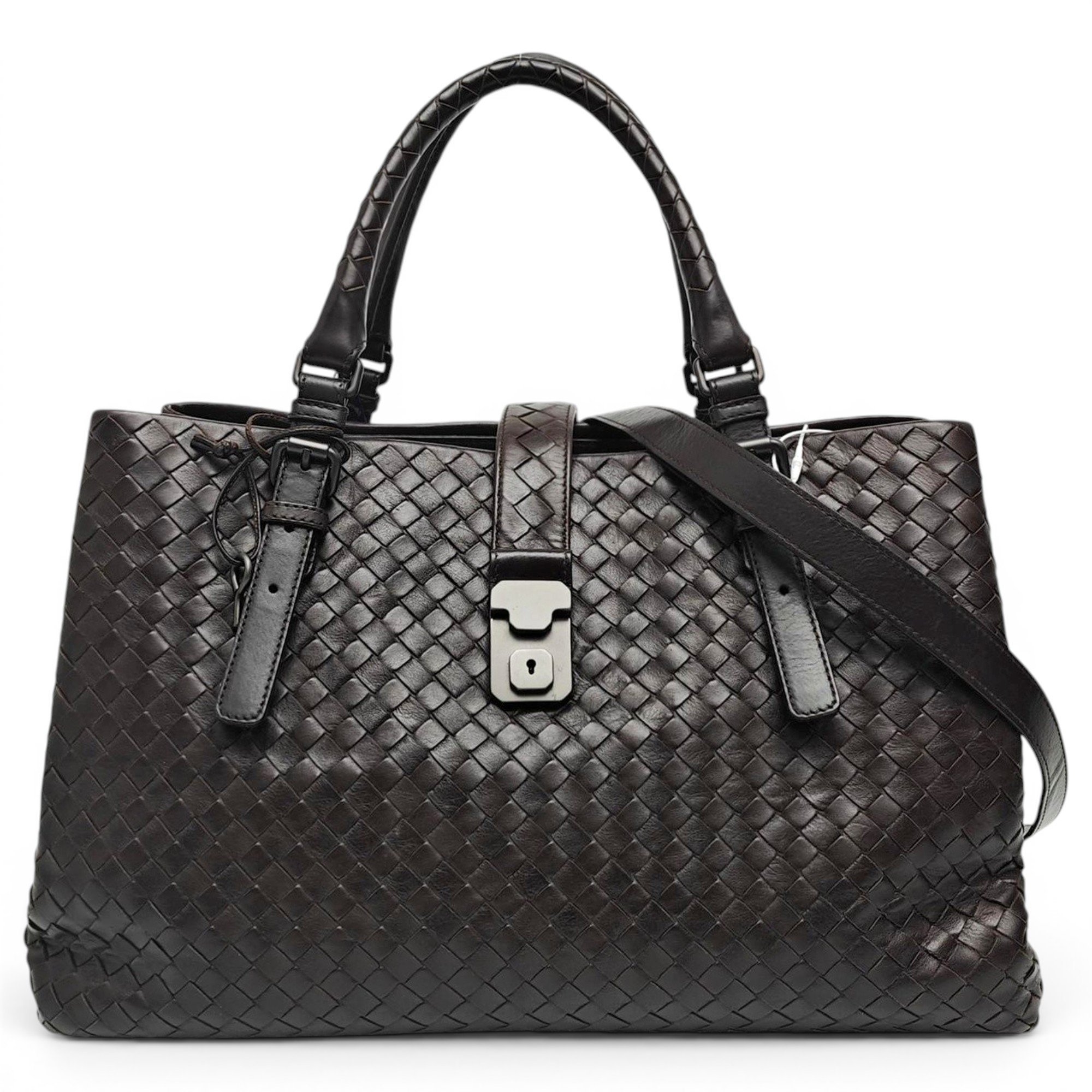 Roma leather handbag