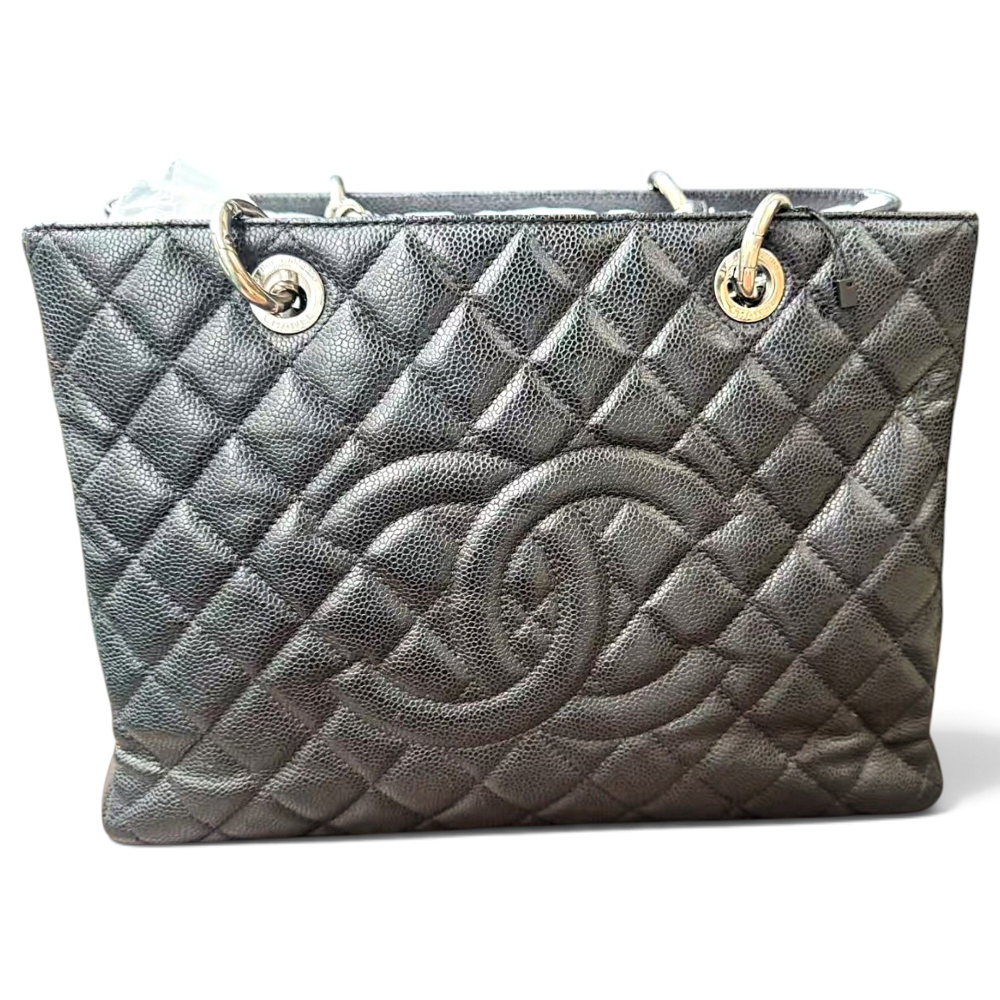 Grand shopping leather tote