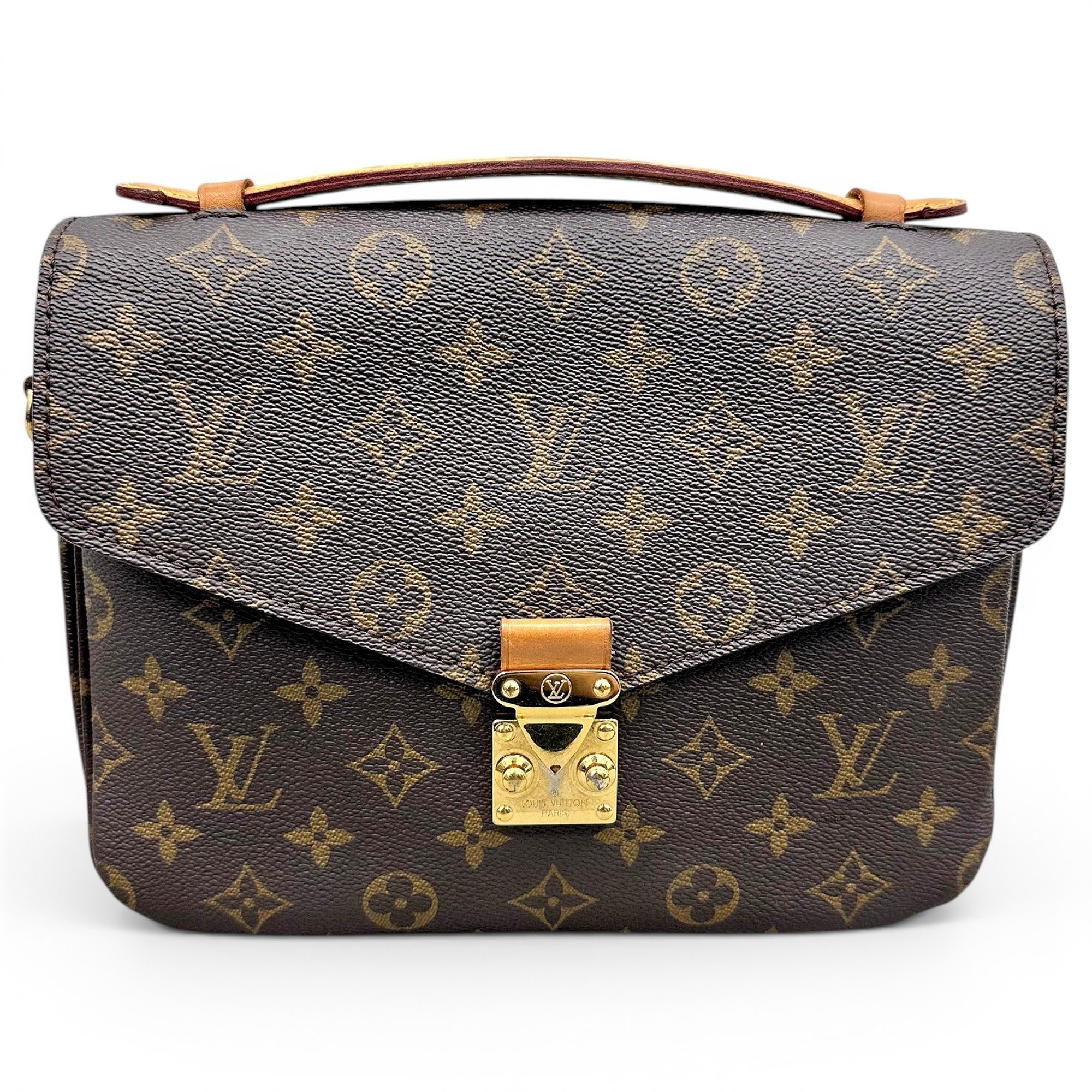 Metis leather handbag