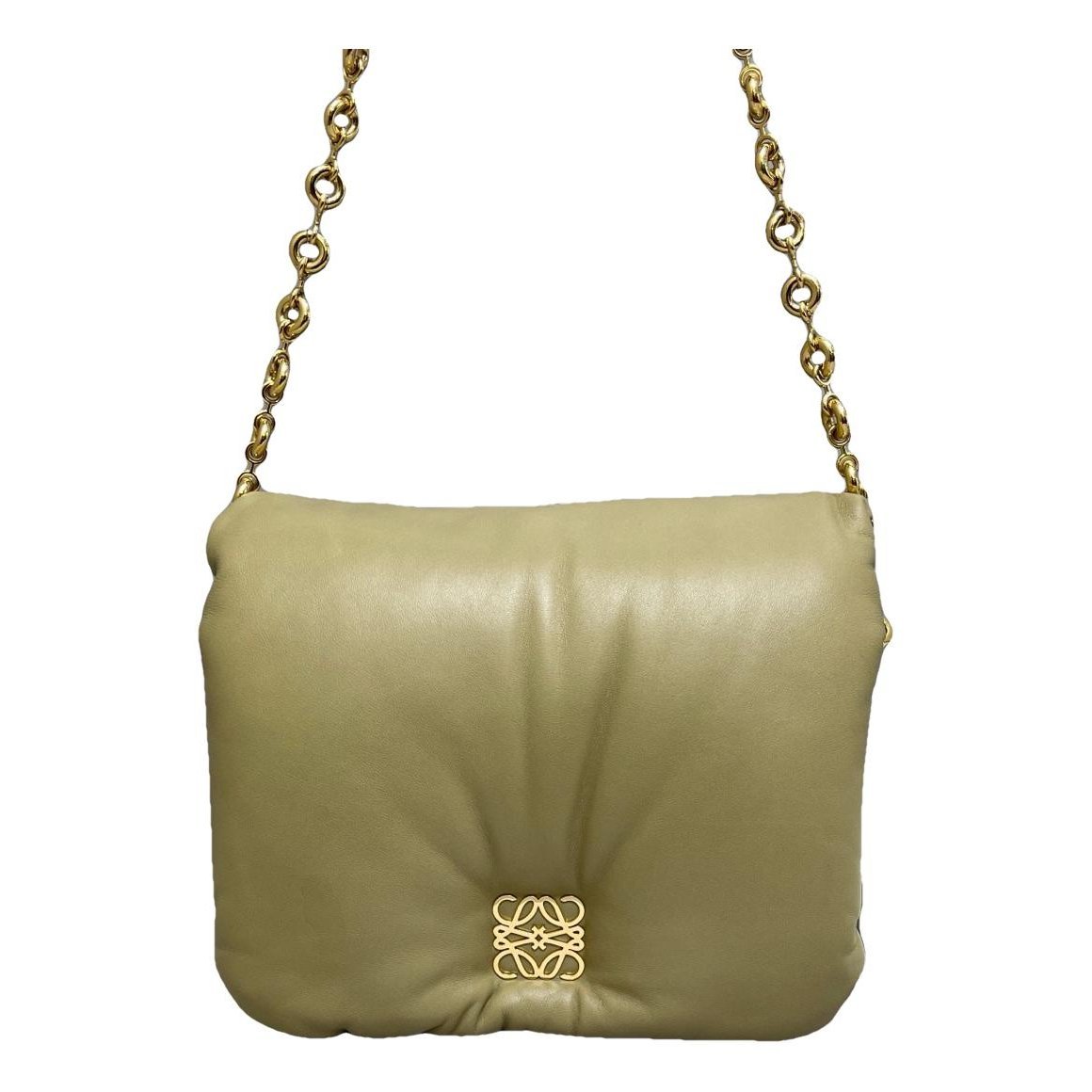 Goya Puffer leather handbag