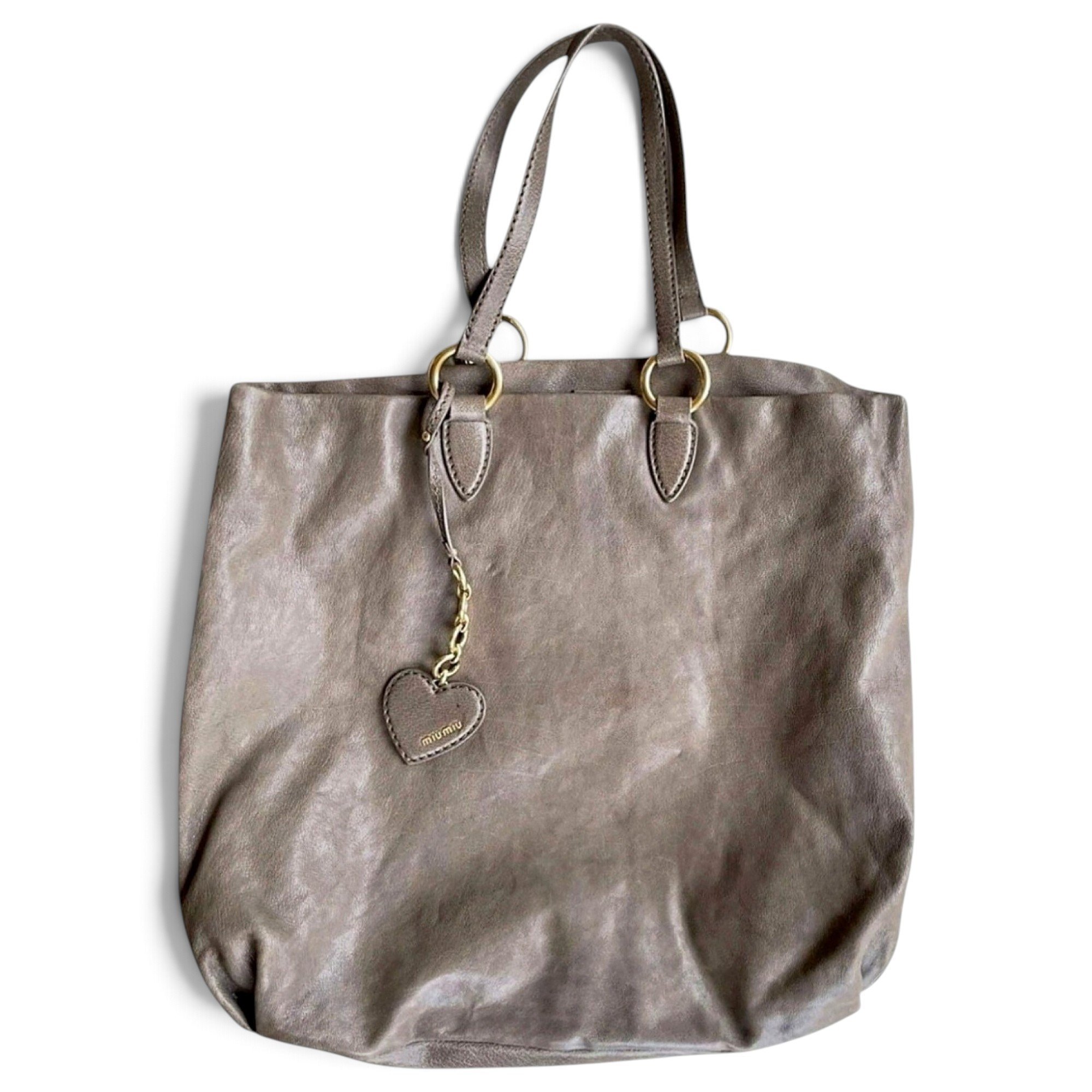 Vitello leather tote