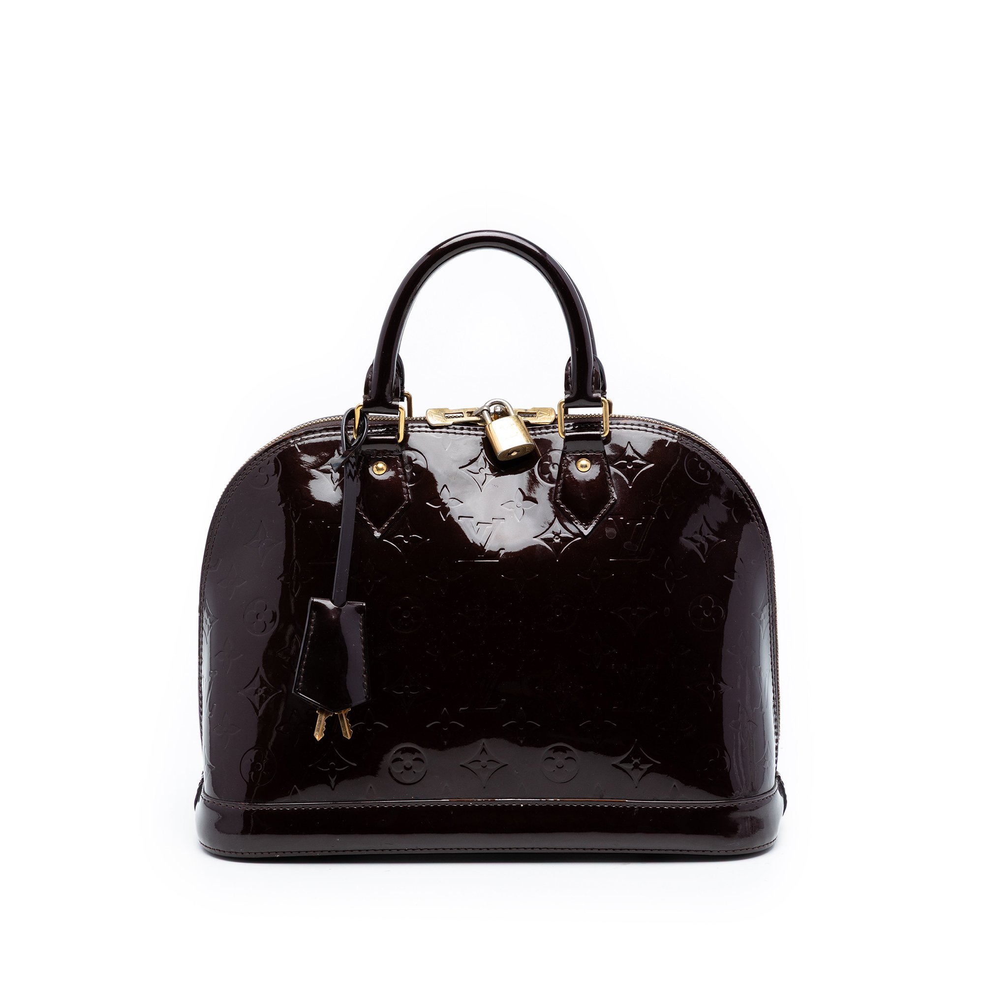 Alma leather handbag