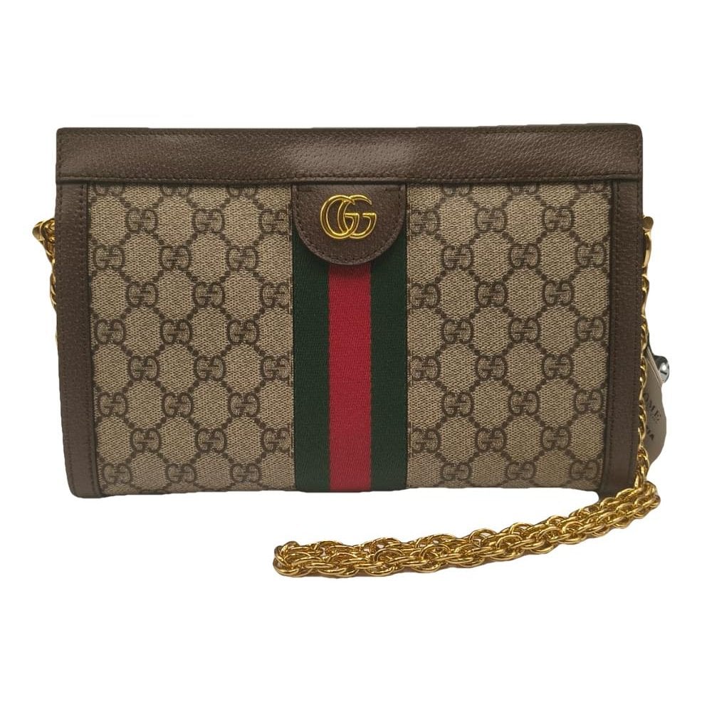 Ophidia Chain leather handbag