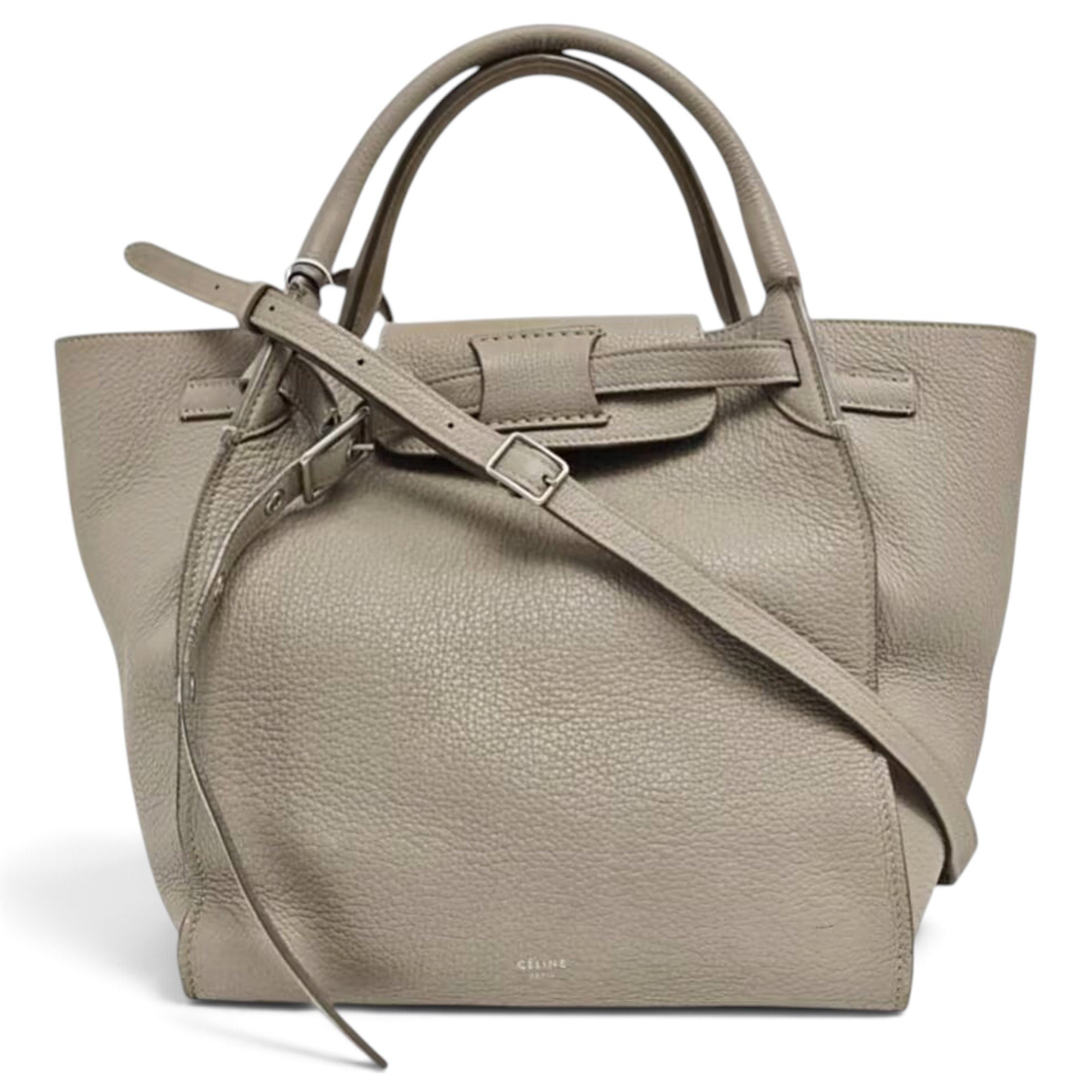 Big Bag leather handbag