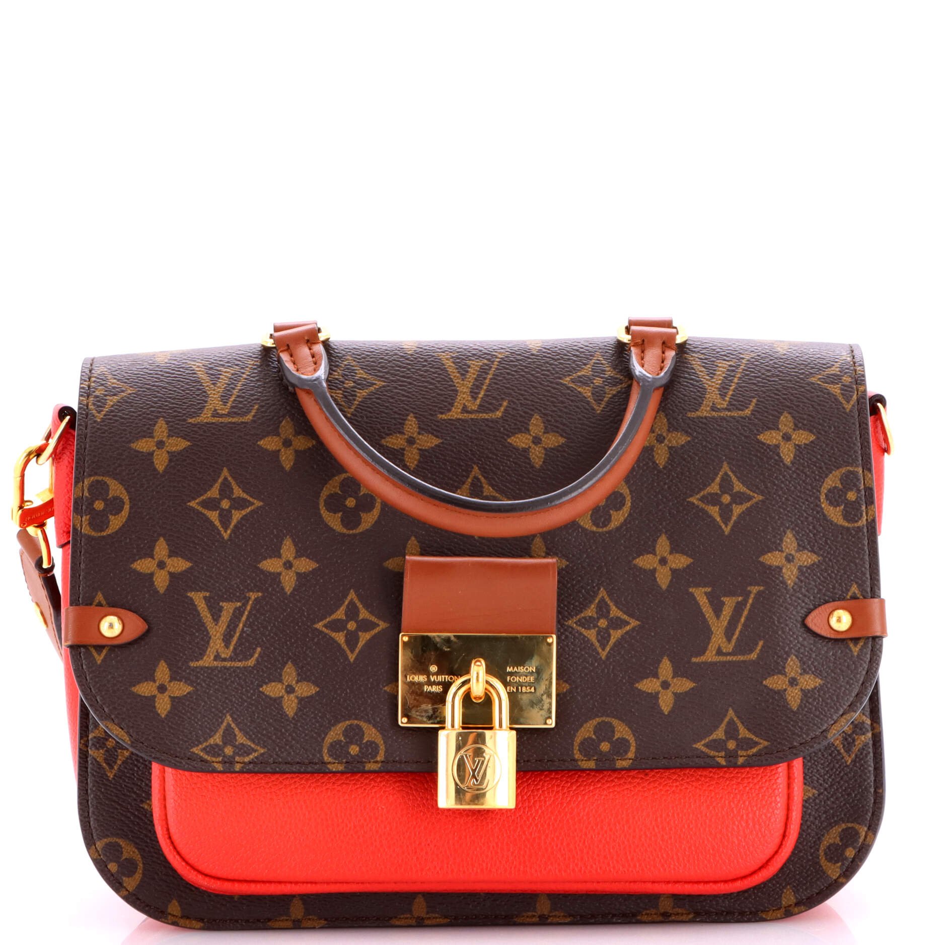Vaugirard Handbag Monogram Canvas with Leather