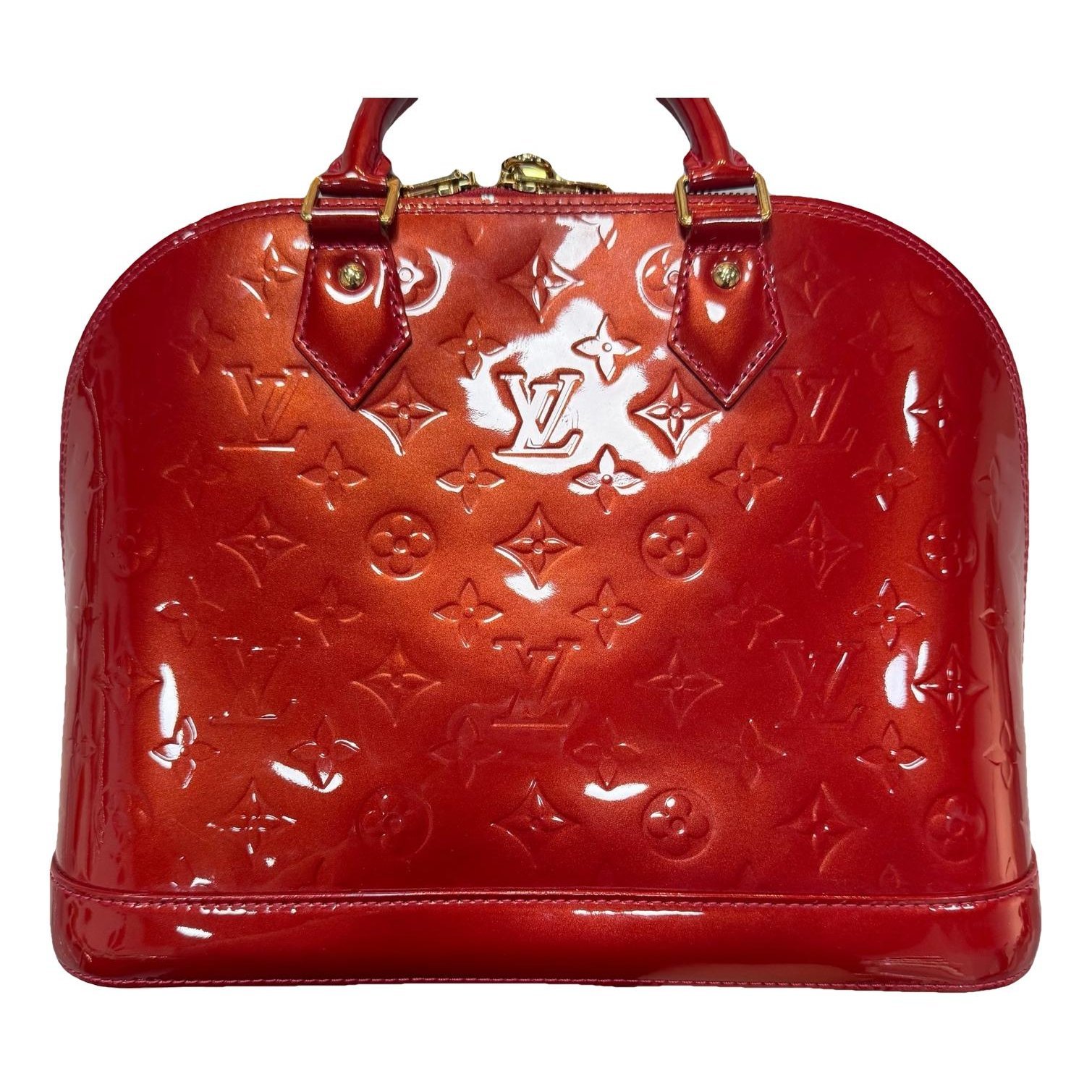 Alma BB patent leather handbag