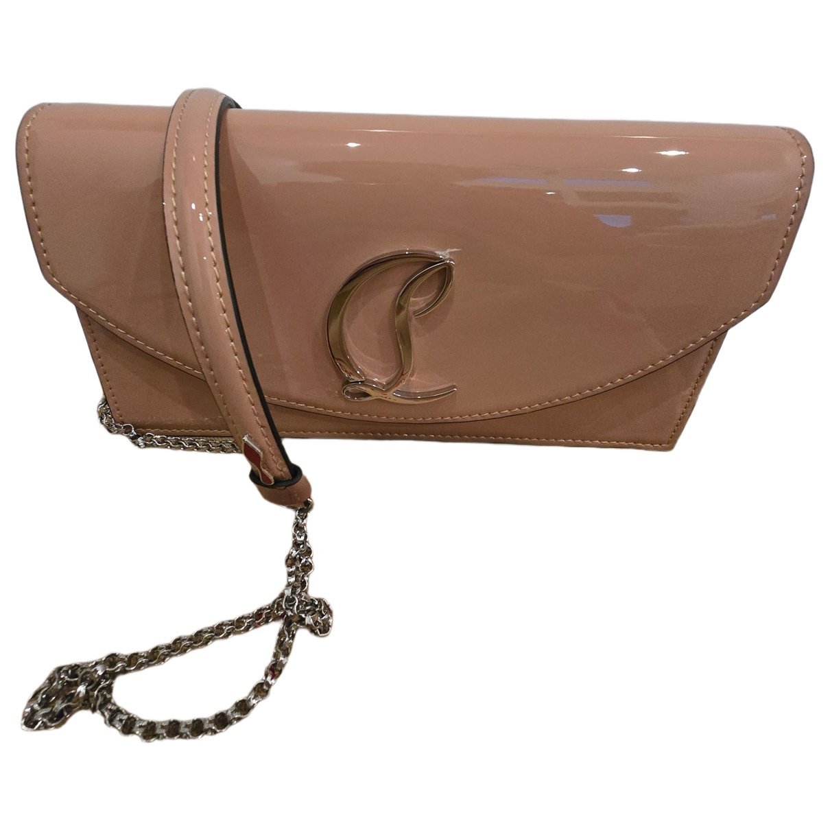 Christian Louboutin Loubi54 patent leather crossbody bag