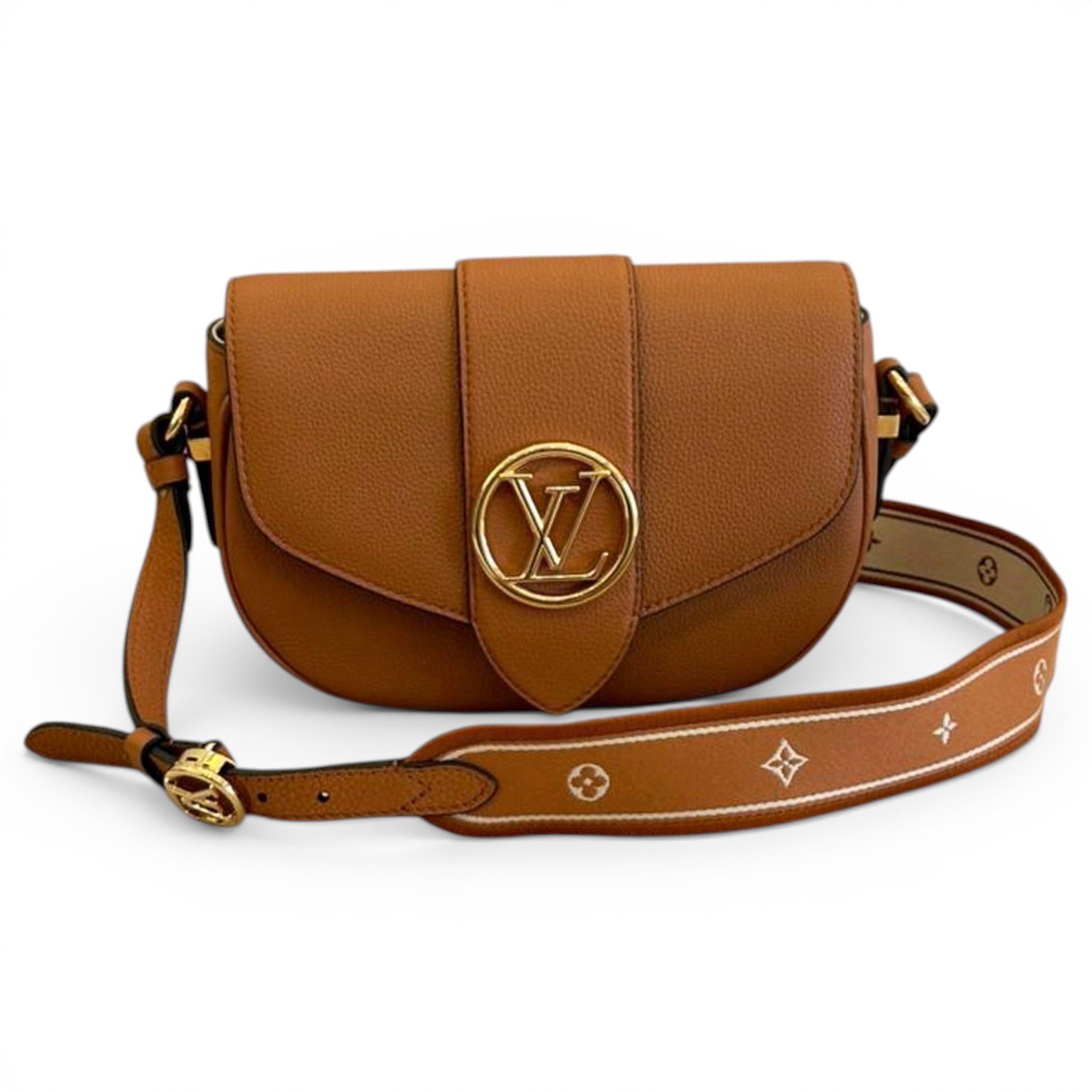 Louis Vuitton Pont 9 leather crossbody bag