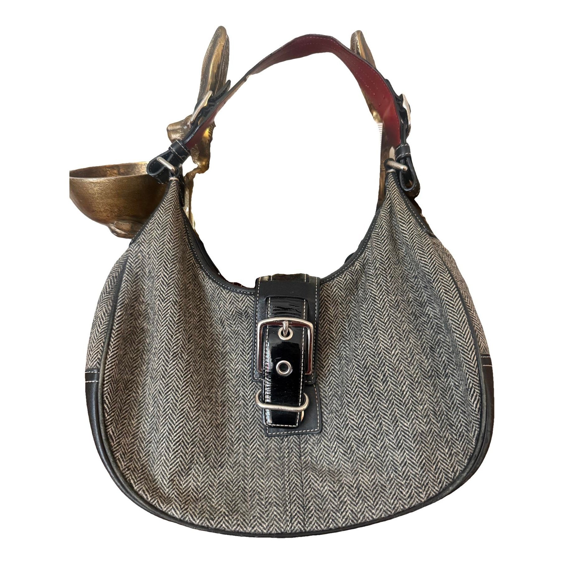 Tweed handbag