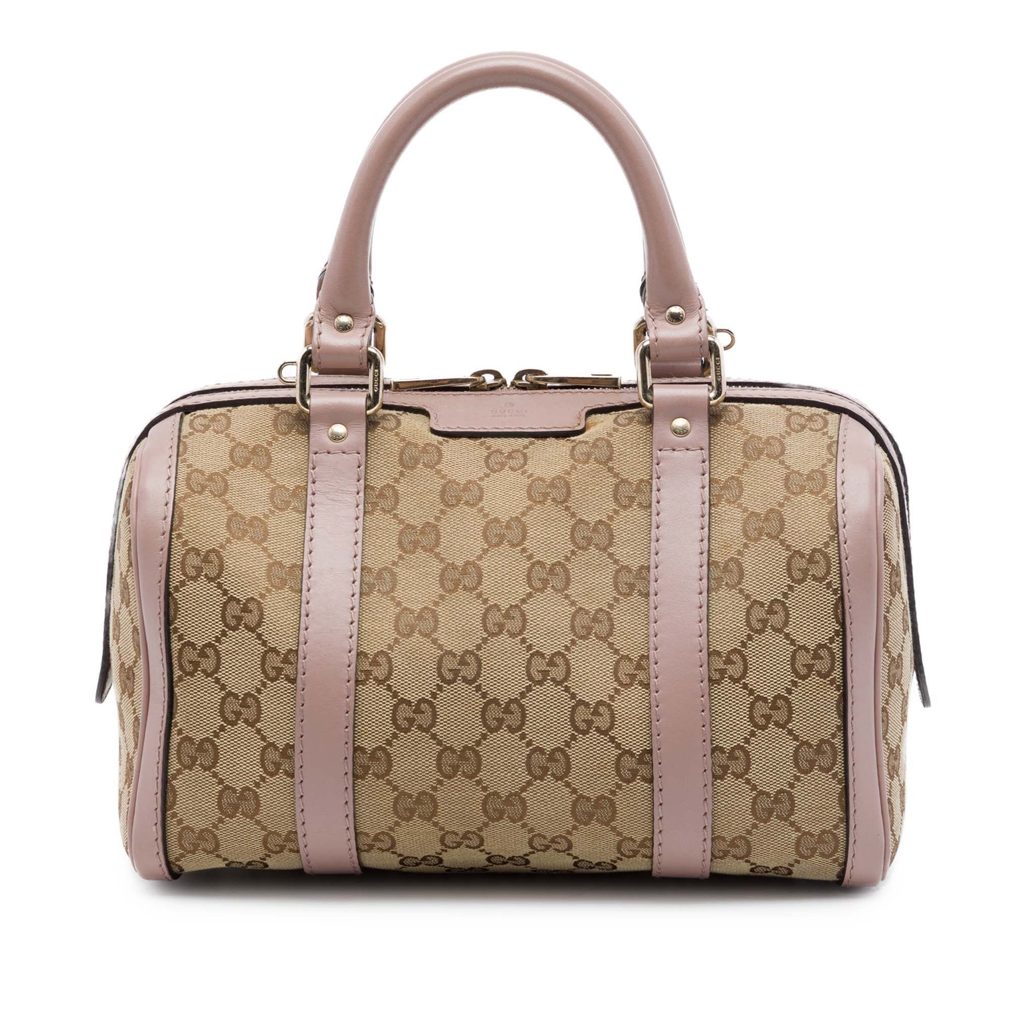 Boston leather bag