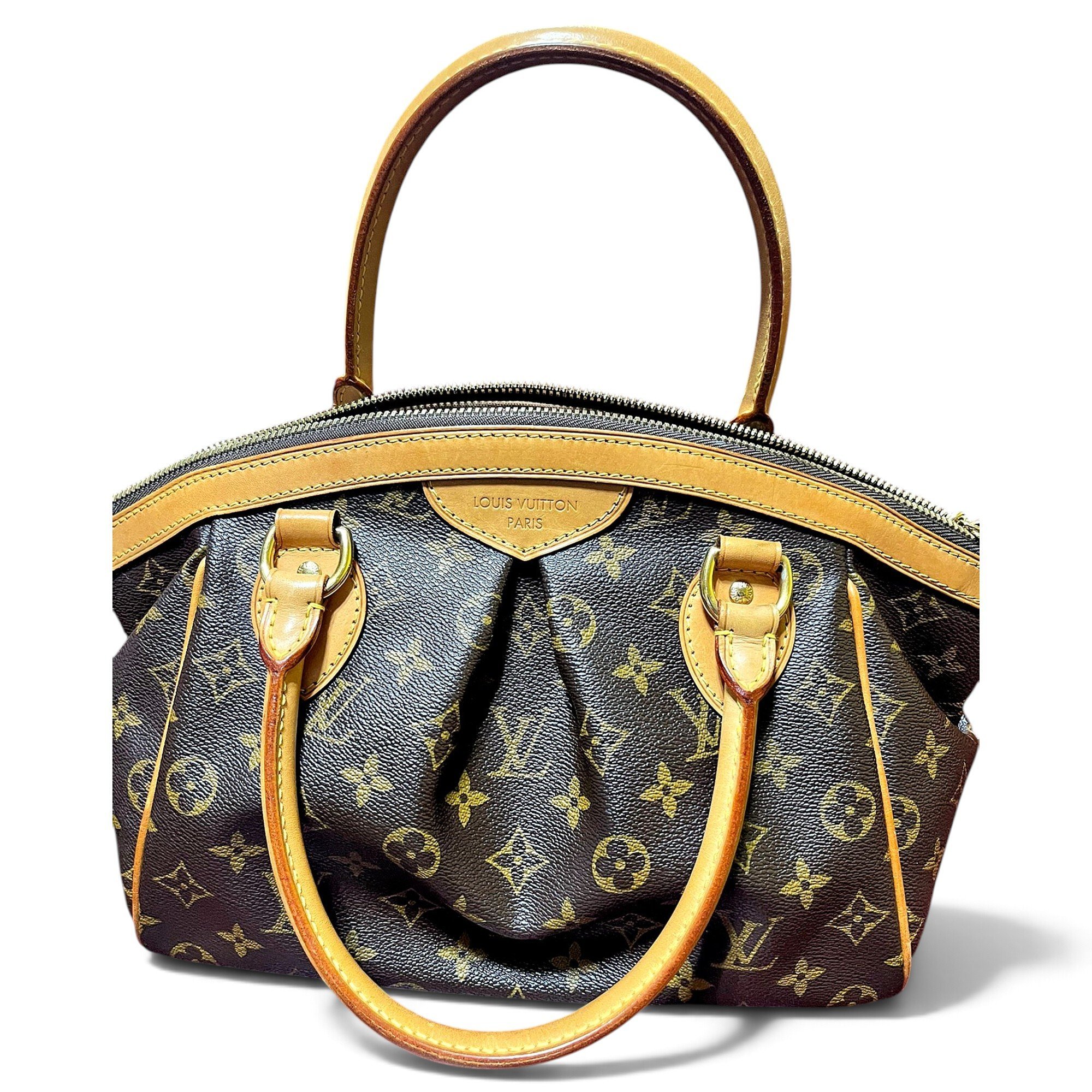 Tivoli leather satchel