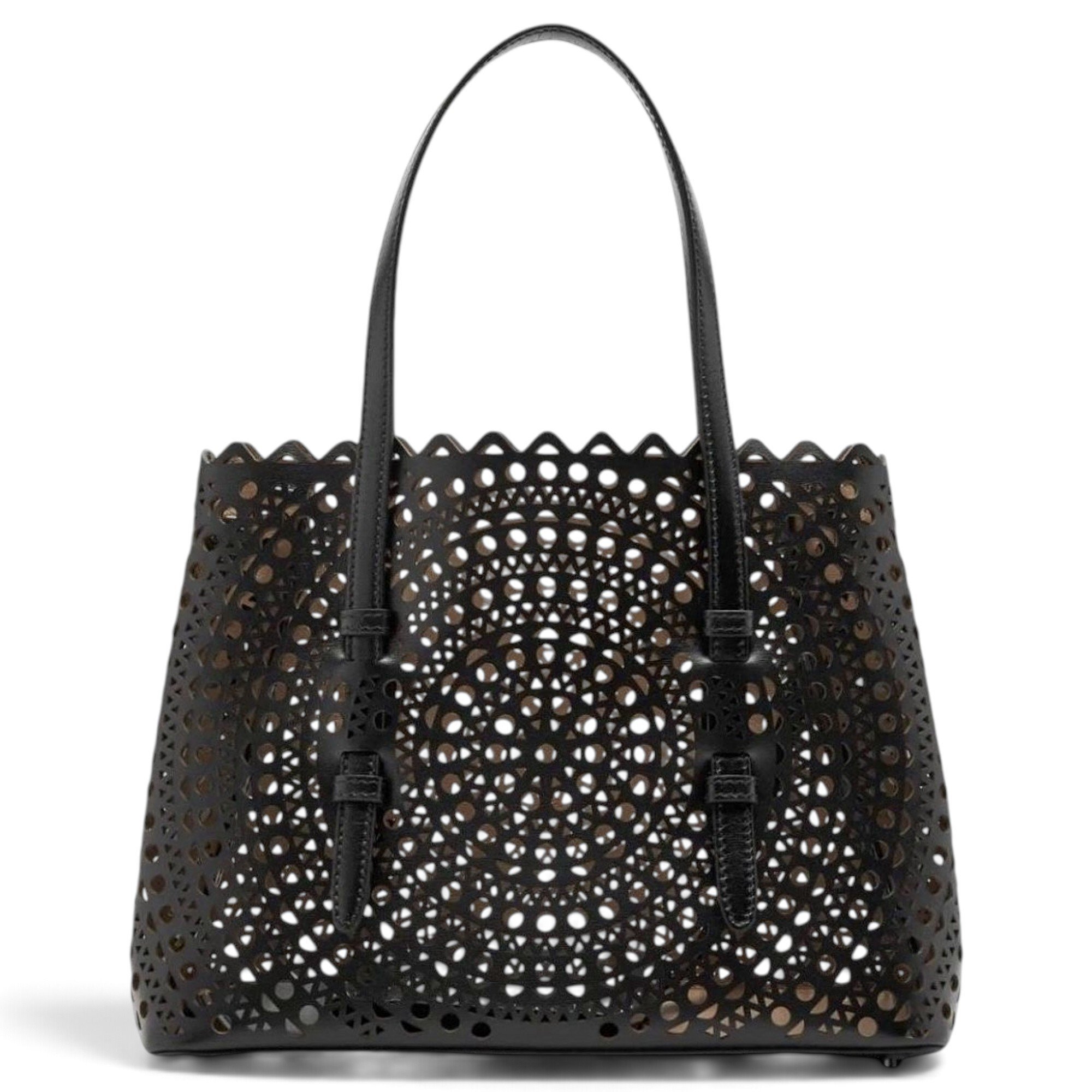 Mina leather handbag