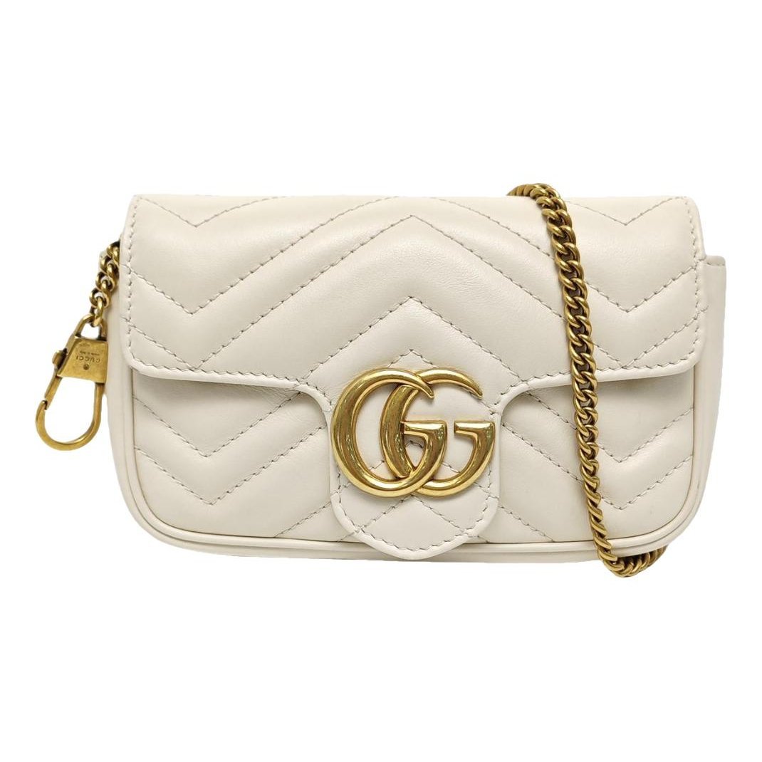 GG Marmont Flap leather handbag