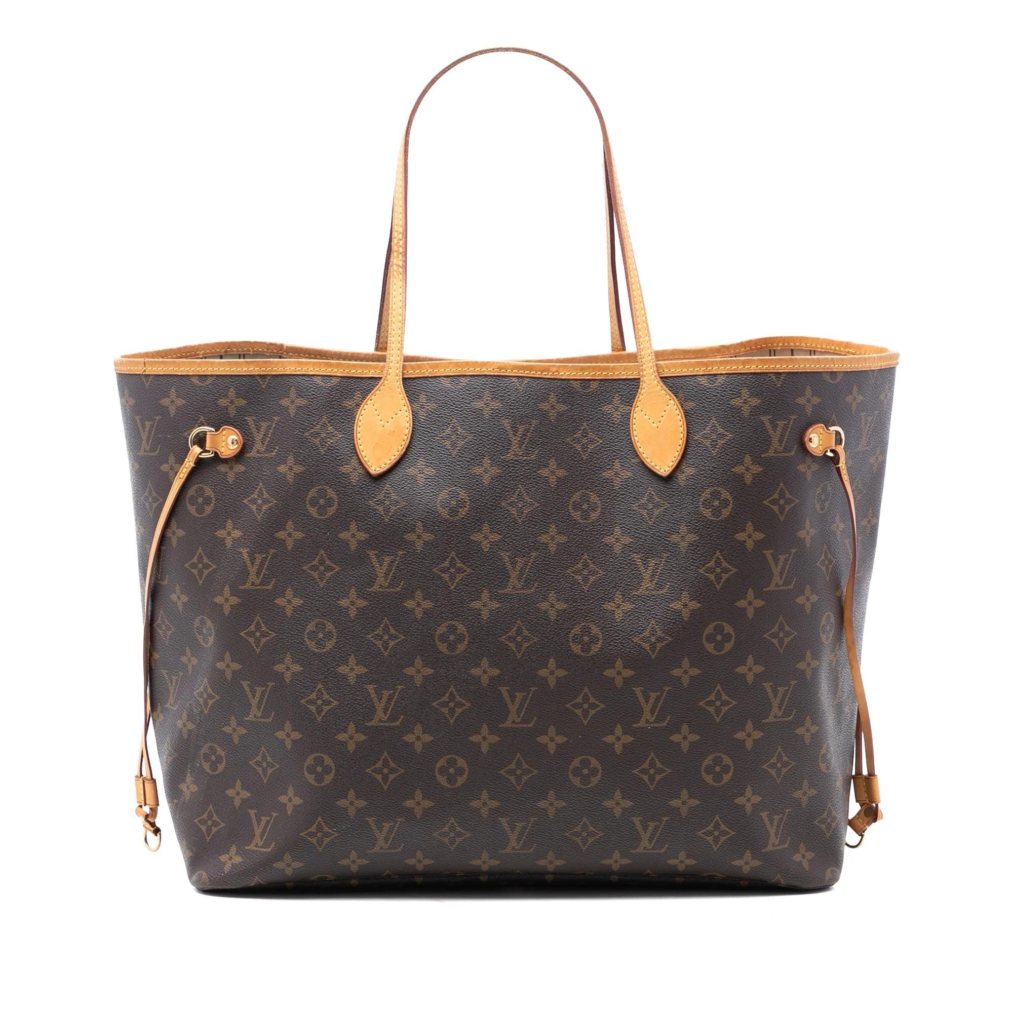 Neverfull leather tote