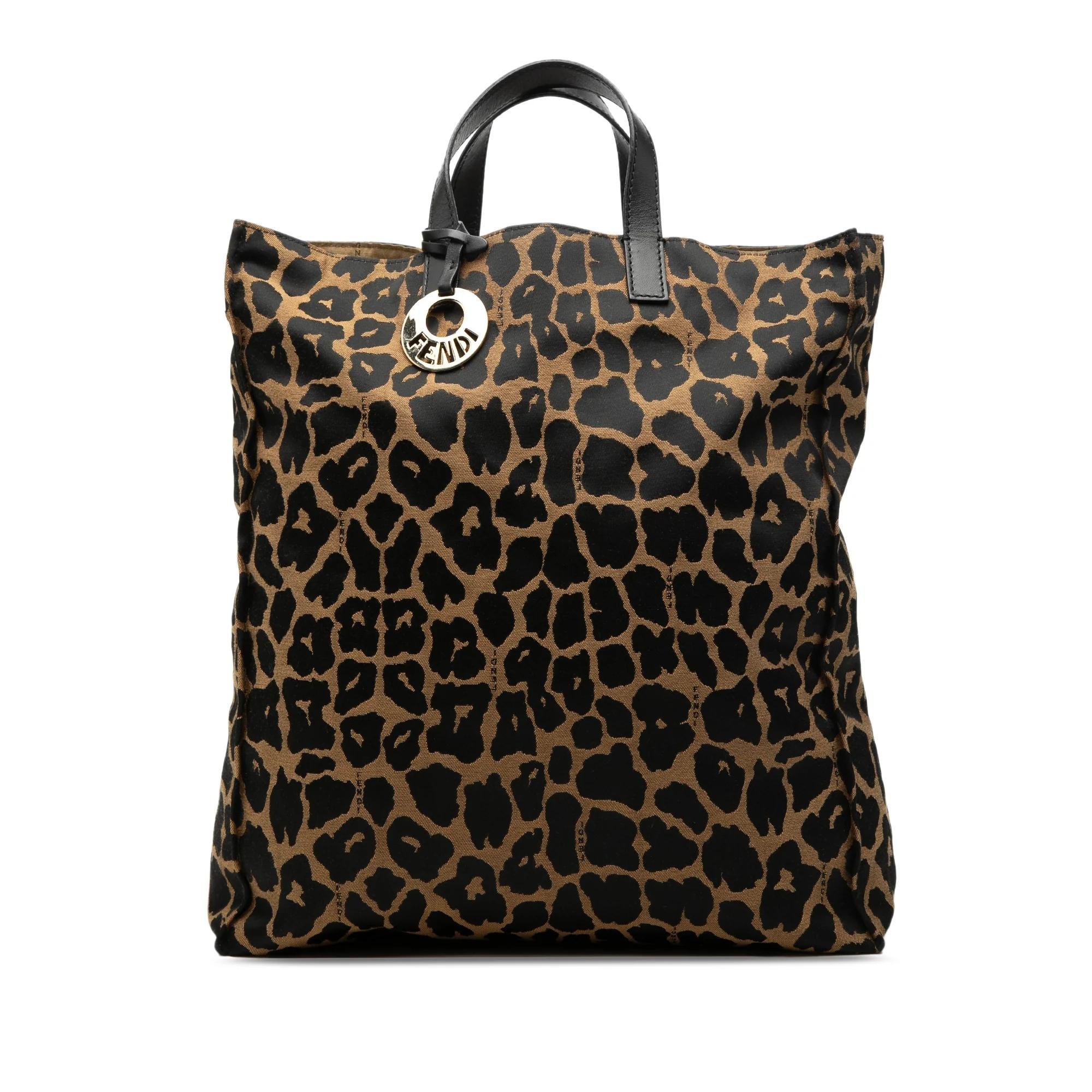 Leather tote