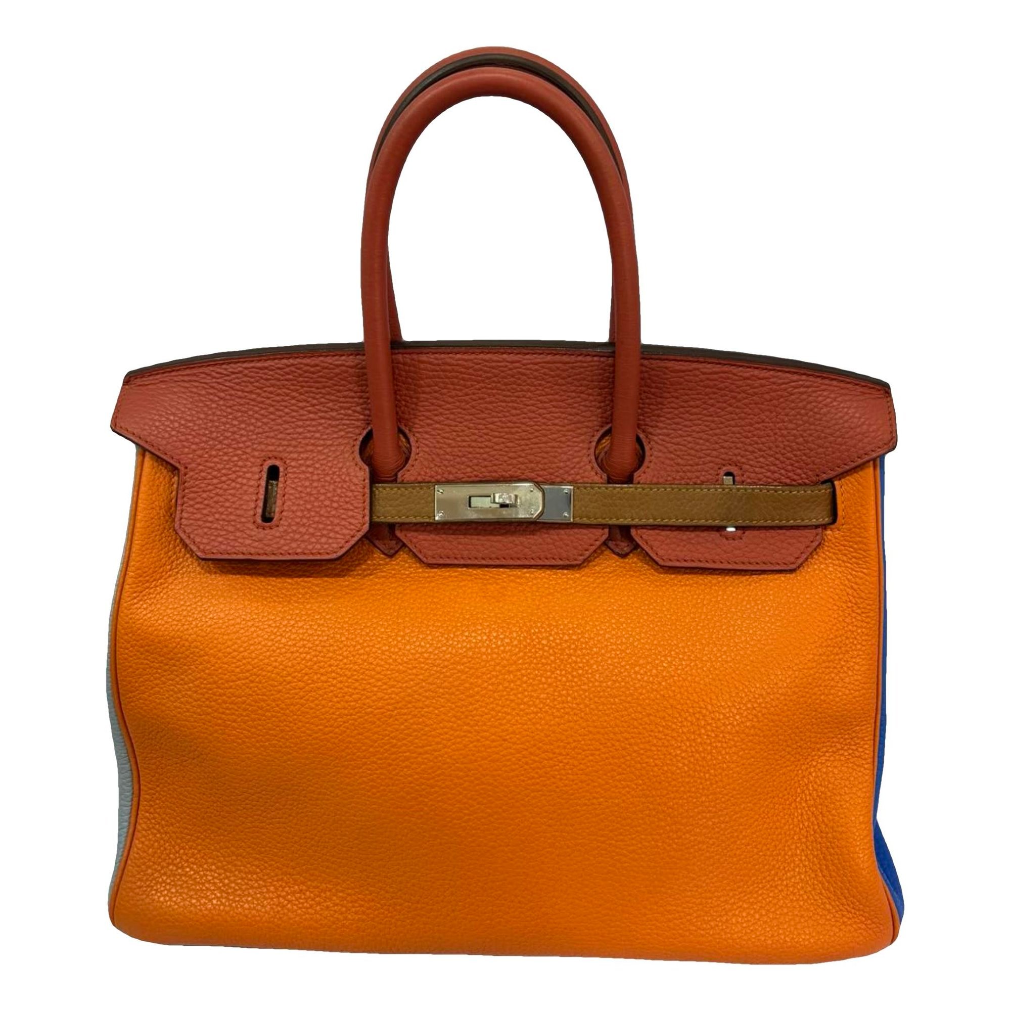 Hermes Birkin 35 Handbag Togo Leather