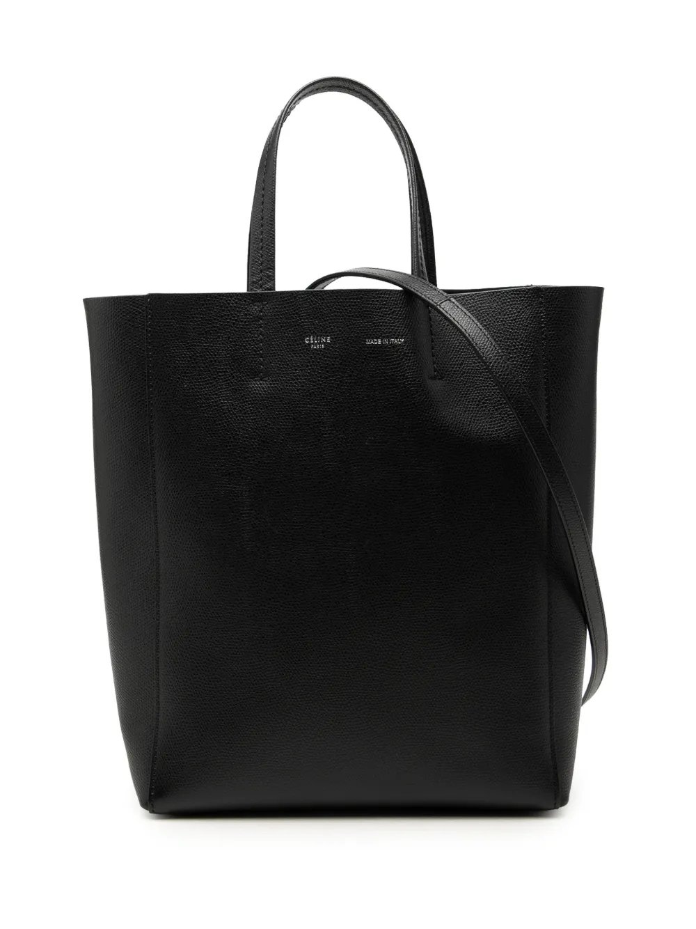 2017 Small Grained Calfskin Vertical Cabas Tote satchel