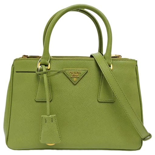 Galleria leather handbag