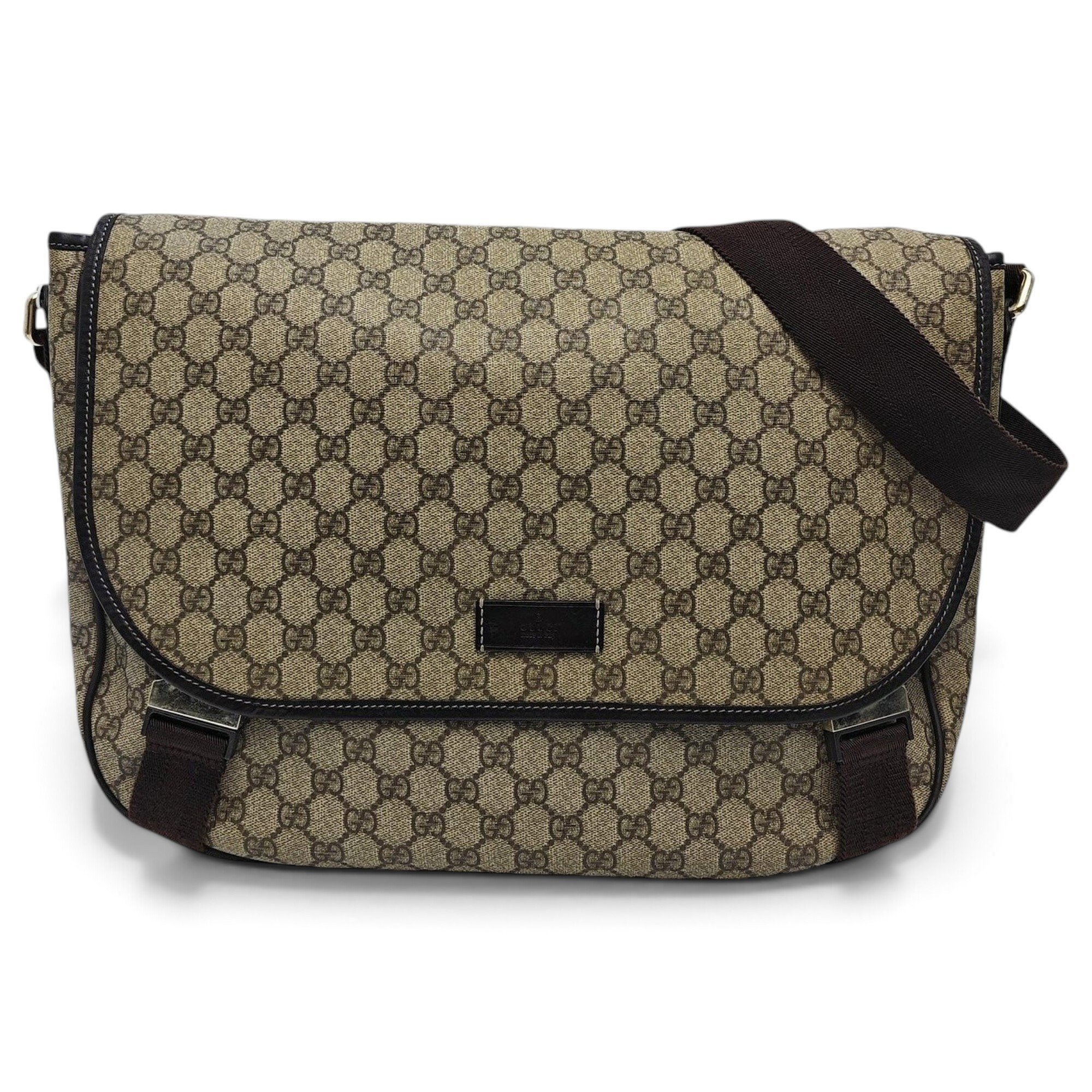 Ophidia GG Supreme leather handbag