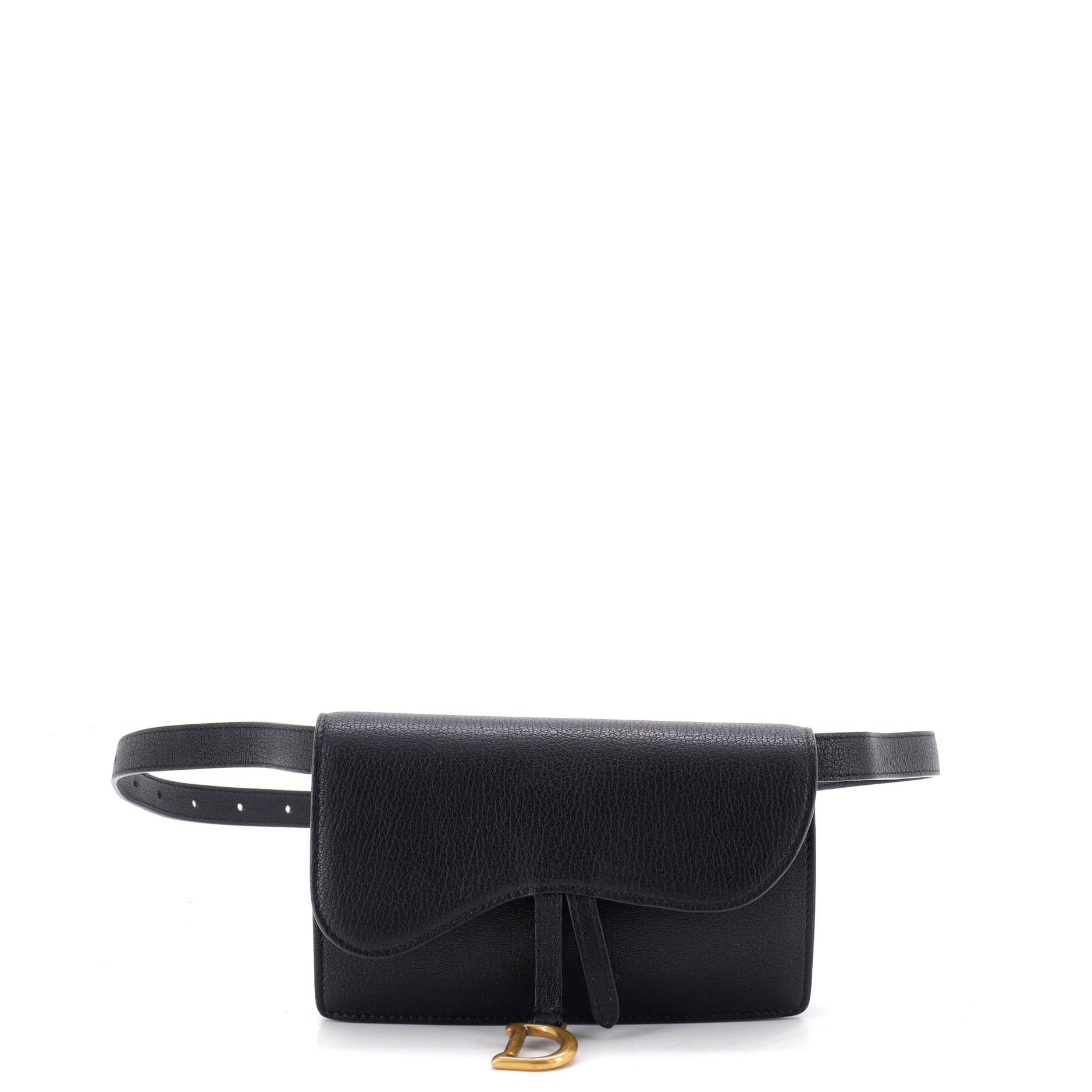 Saddle Rectangular Belt Bag Leather