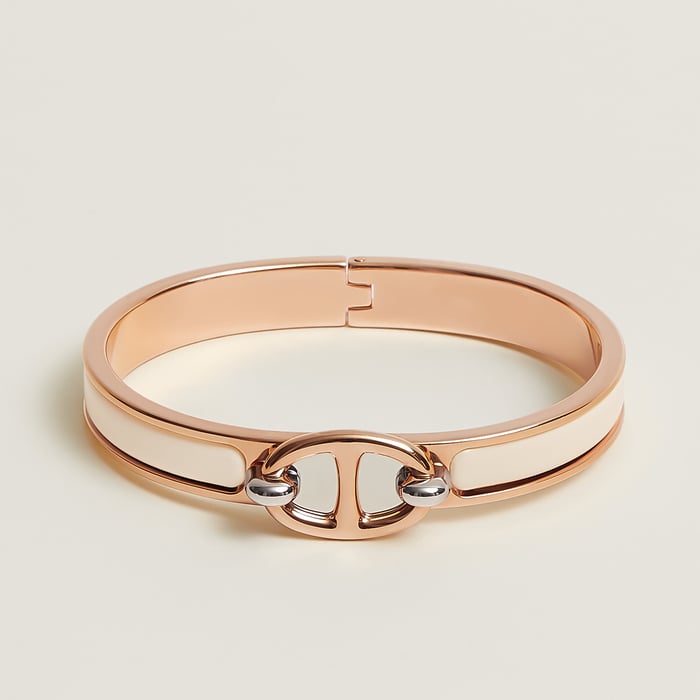 Crème Mini Clic Chaine d'Ancre Bracelet