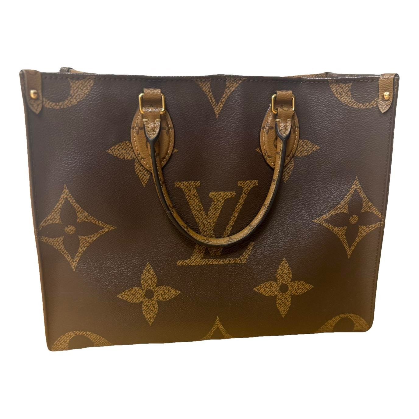 Onthego patent leather handbag