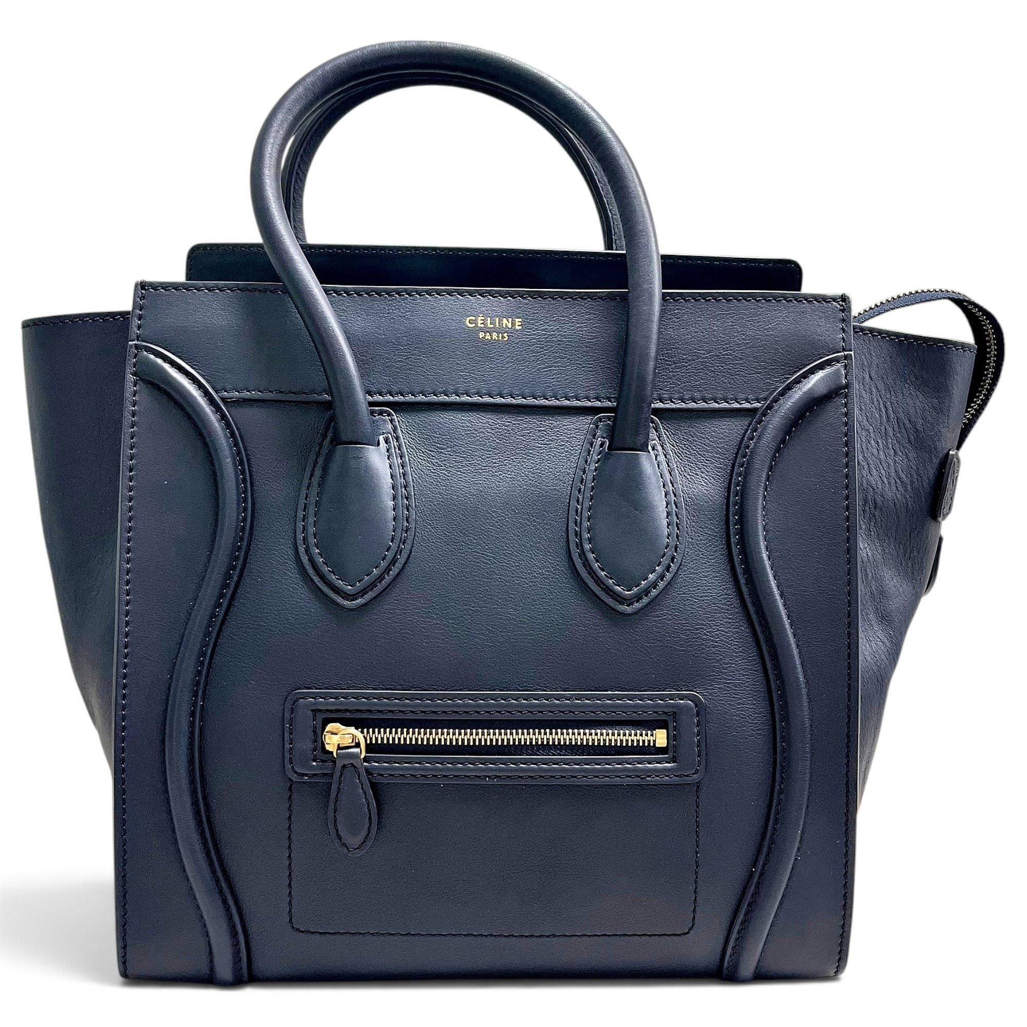 Luggage leather handbag