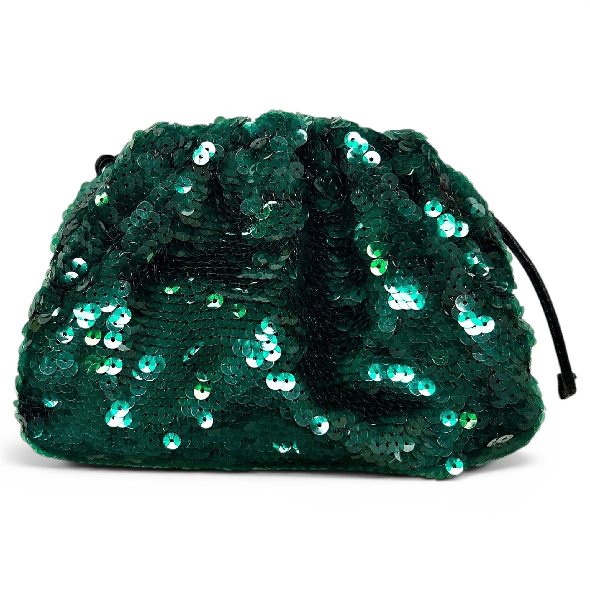 Pouch leather handbag