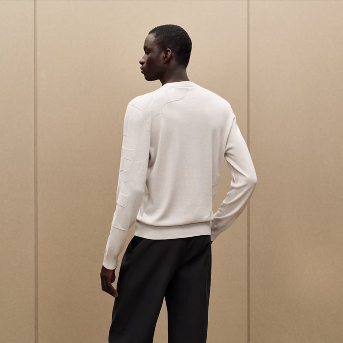 Quartz "Maillon Puzzle" Crewneck Sweater