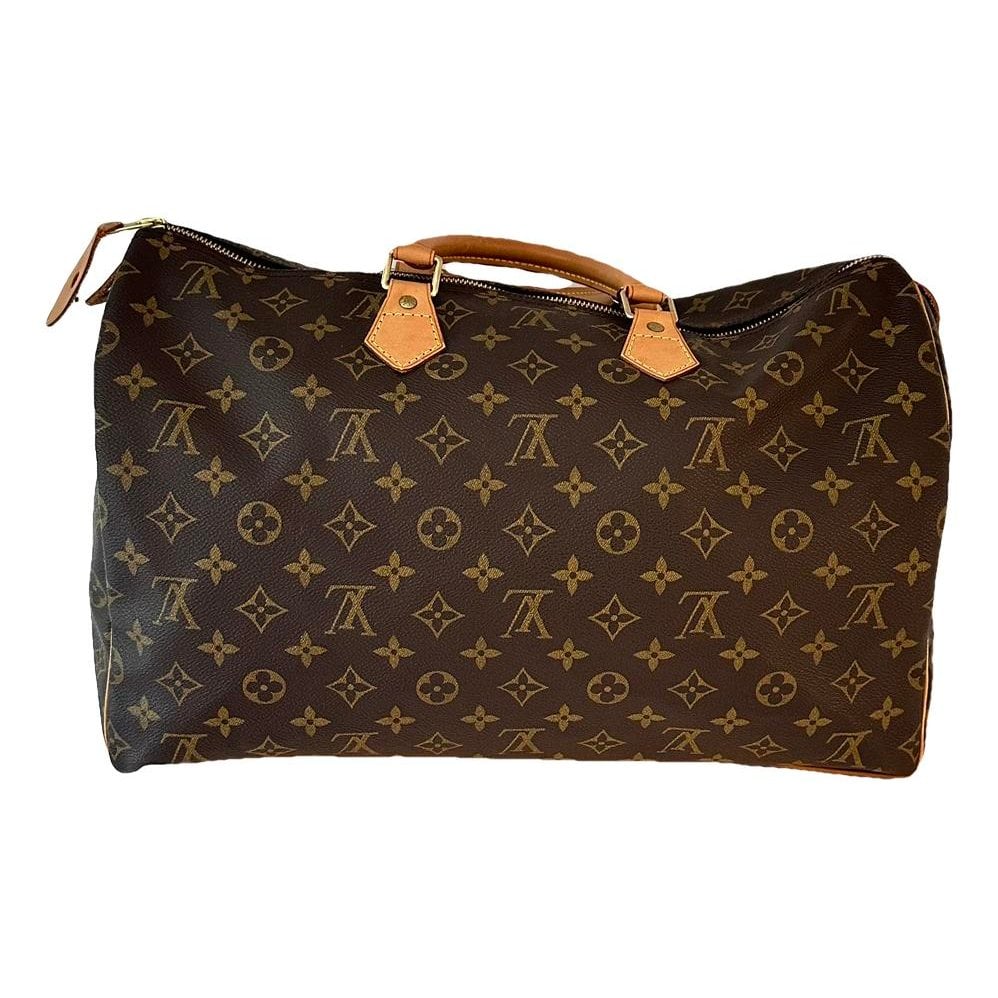 Speedy leather handbag