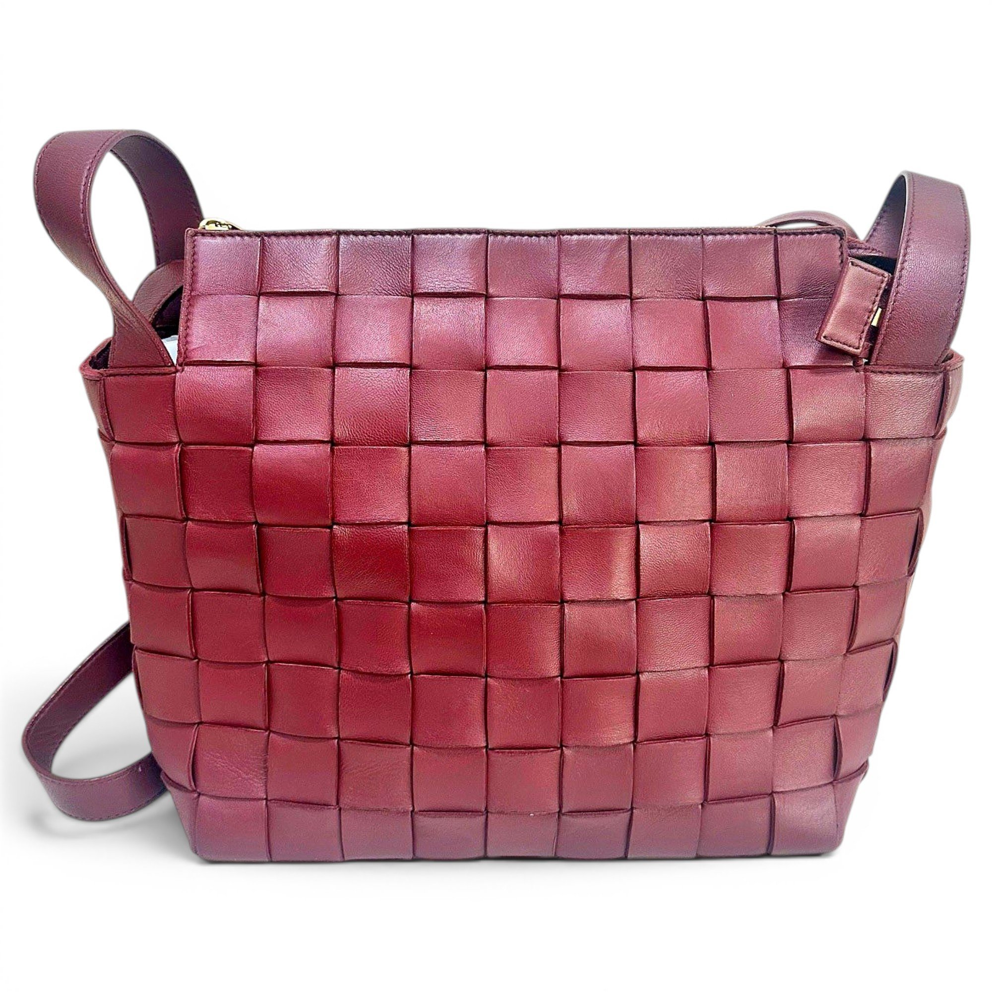 Leather crossbody bag