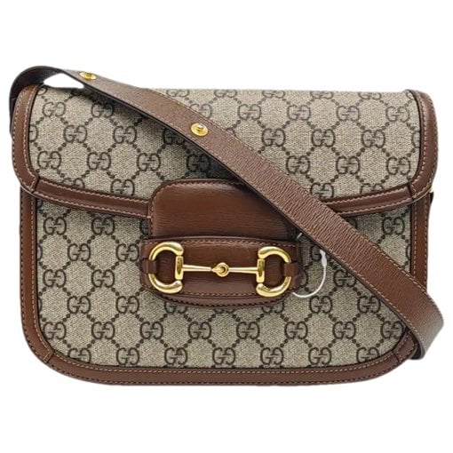 Handle Horsebit 1955 leather crossbody bag