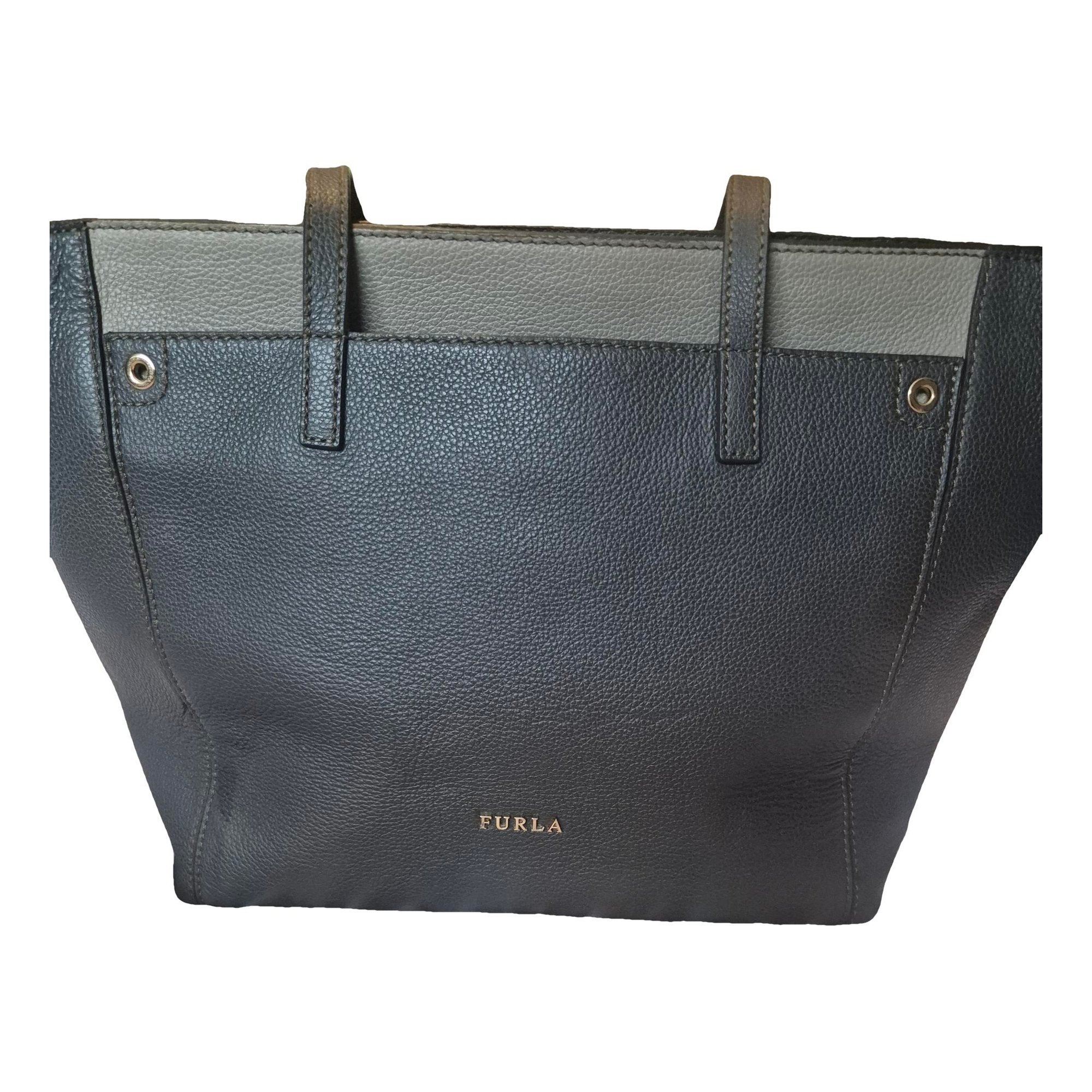 Leather tote
