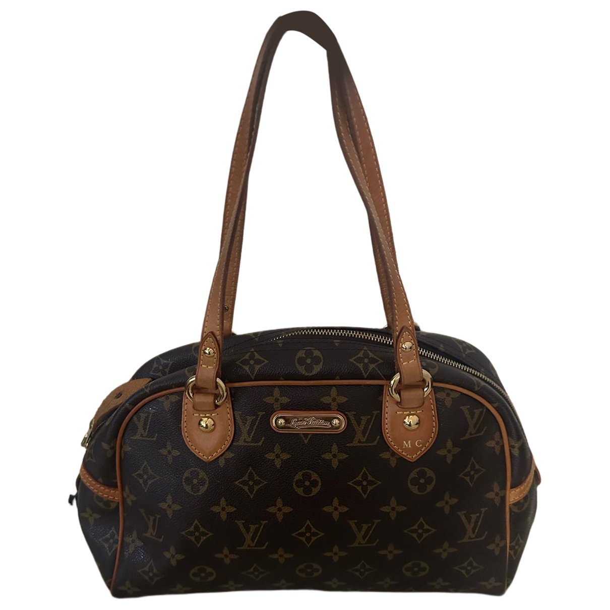 Louis Vuitton Montorgueil leather handbag