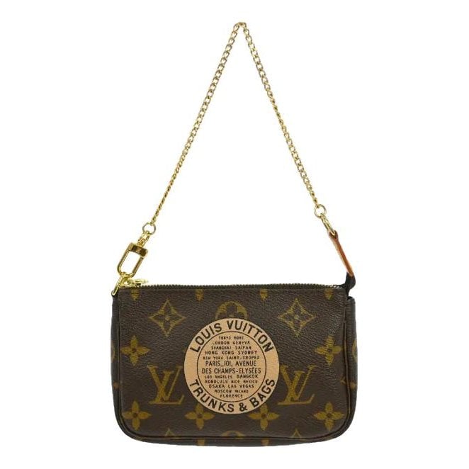 Pochette Accessoire leather handbag