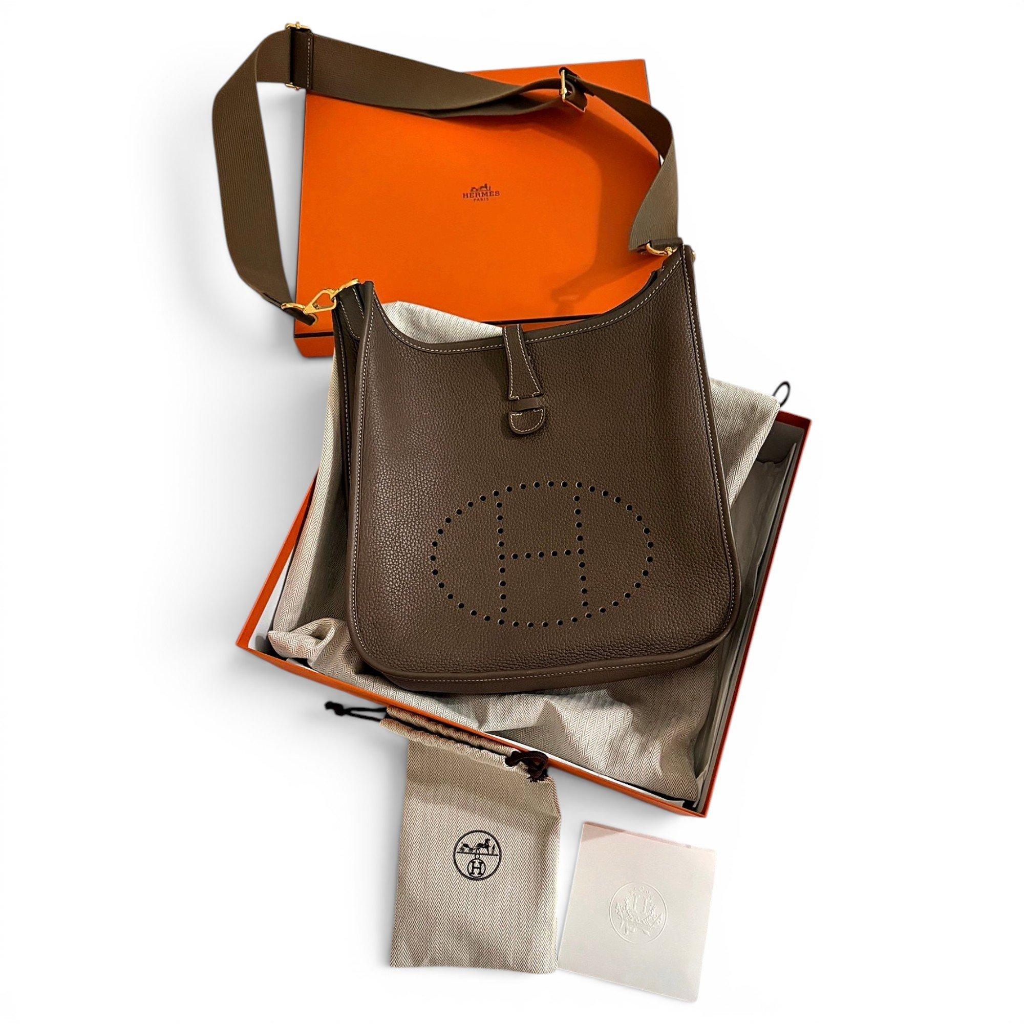 Evelyne leather crossbody bag