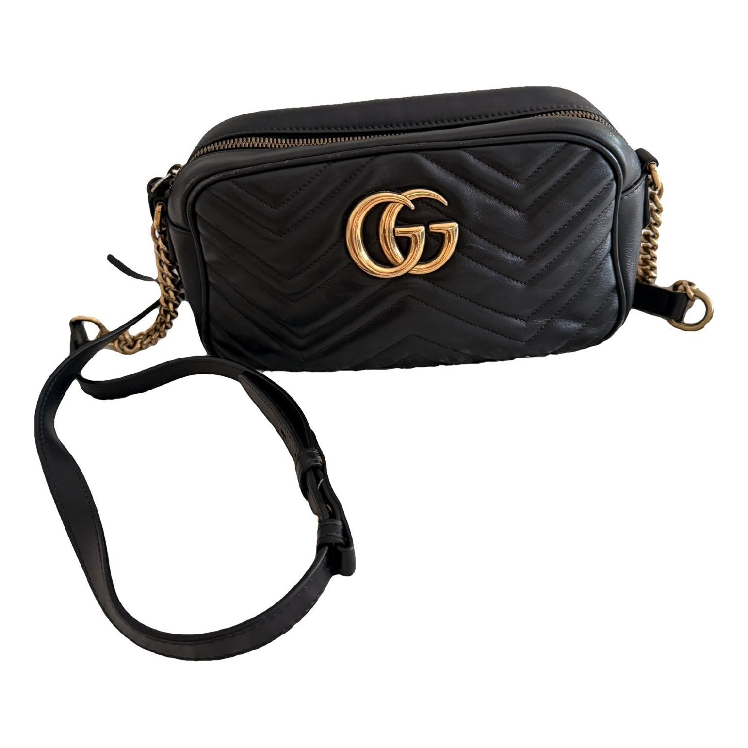 GG Marmont leather crossbody bag