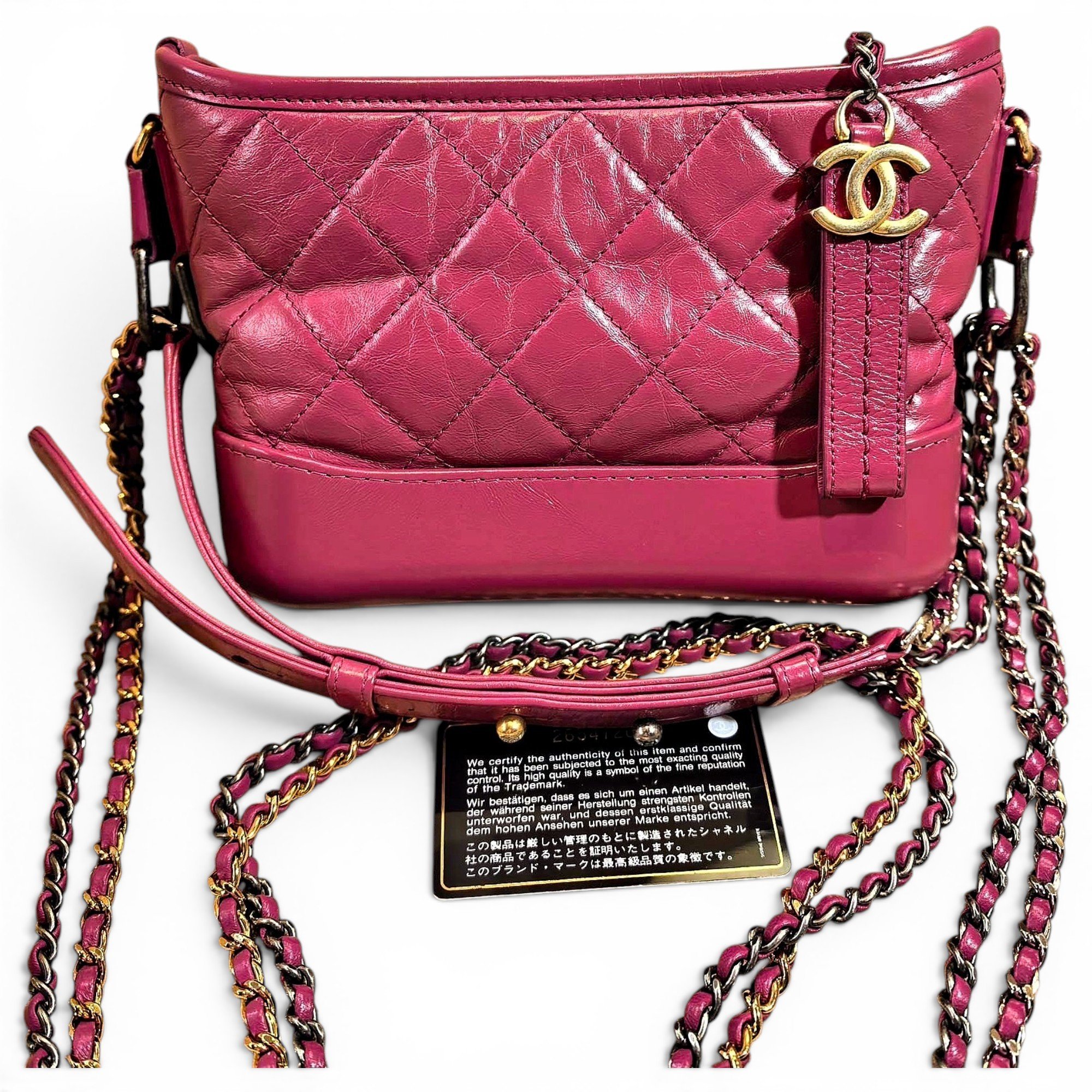 Gabrielle leather crossbody bag